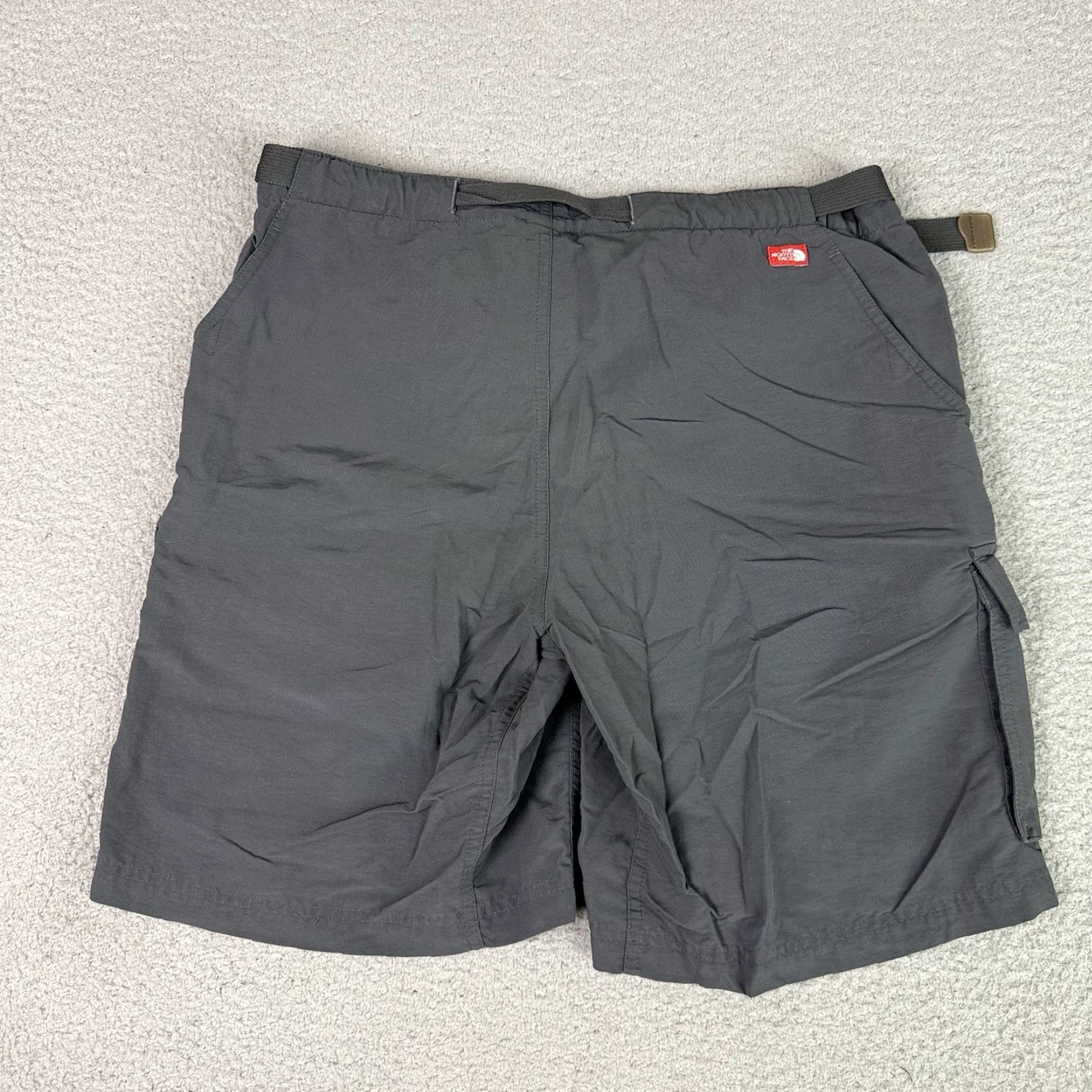 The North Face The North Face Cargo Shorts Mens M Gray Belted 9" Pockets Outdoor Hiking Casual Shirt? Size US 31 - 6 Thumbnail