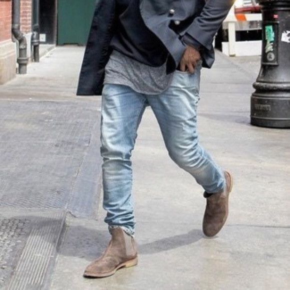 A.P.C. × Kanye West A.P.C. x KANYE Stonewashed Denim 2014 Size US 30 / EU 46 - 7 Thumbnail