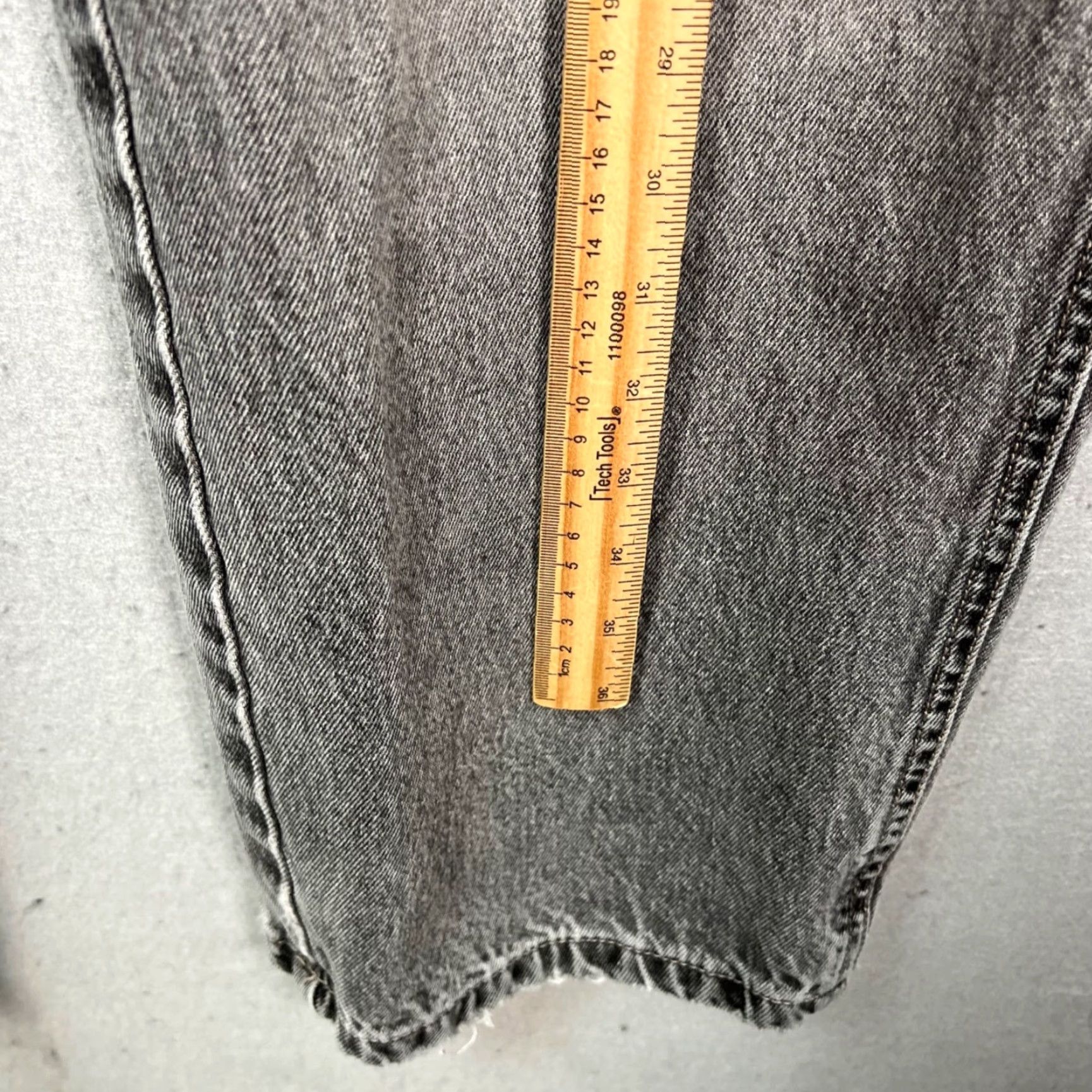 Southpole Southpole Mens Jeans Distressed Gray Denim w/ Frayed Hems Size 40 Size US 40 / EU 56 - 7 Thumbnail