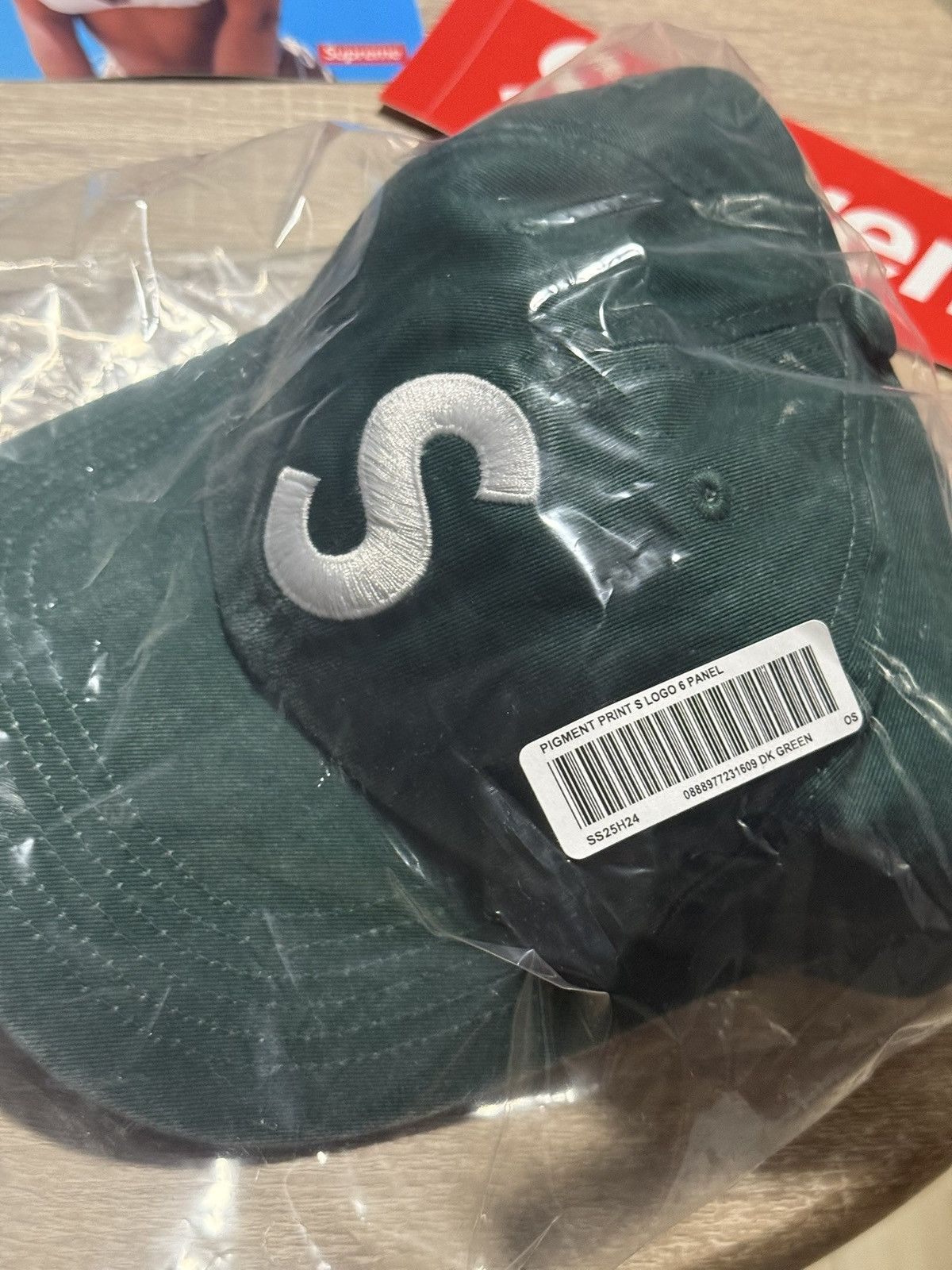 Supreme Pigment Coated S Logo 6-Panel Hat SS25 | Grailed