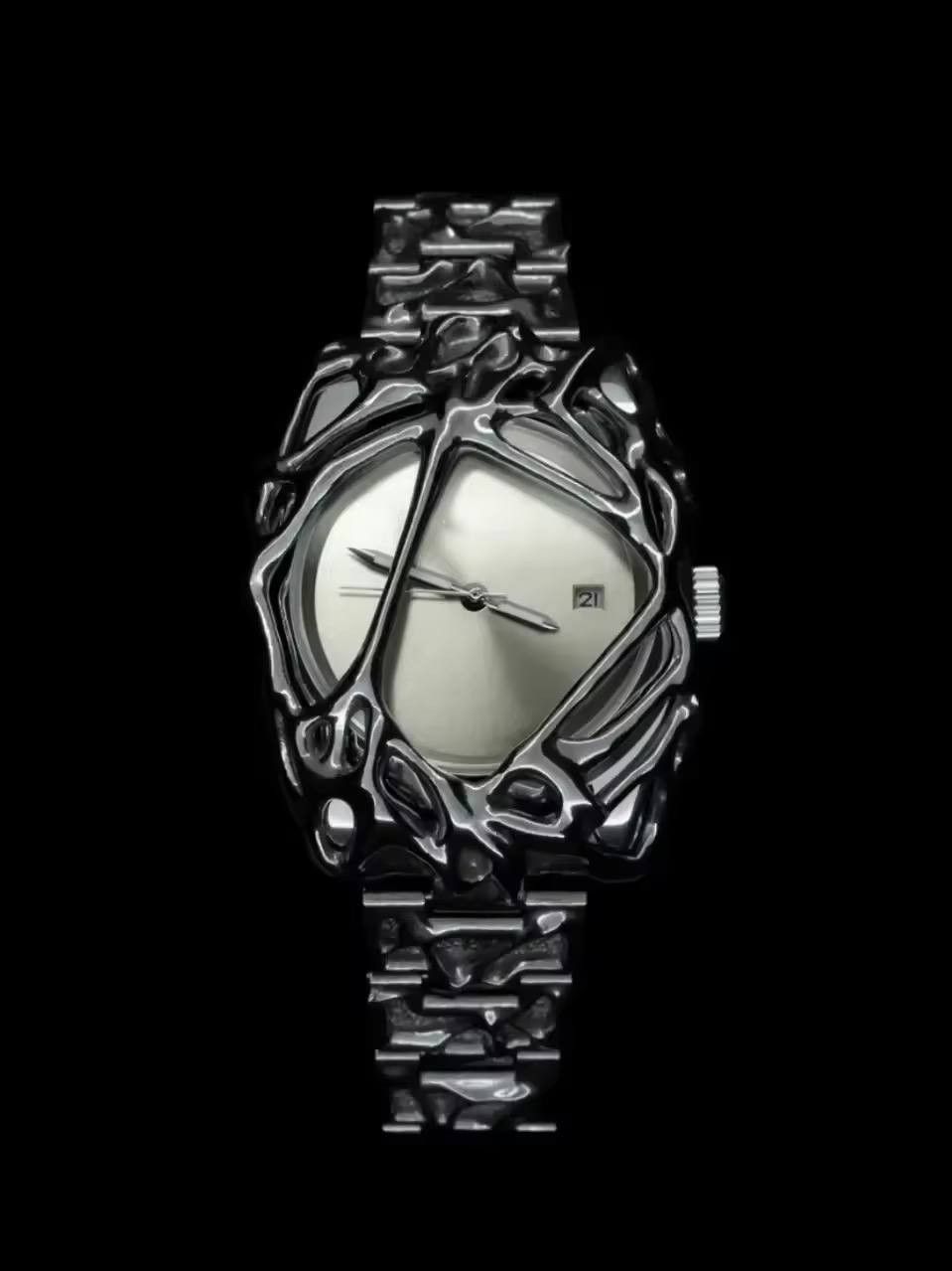 Japanese Brand × Vintage exclusive gothic style wristwatch Size ONE SIZE - 2 Thumbnail