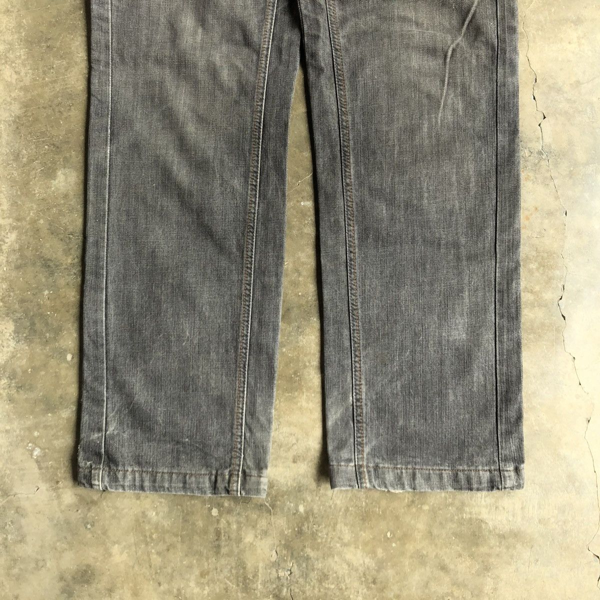 Fubu Vintage Fubu Collection Washed Jeans Pants Charcoal Y2k Size US 34 / EU 50 - 4 Thumbnail