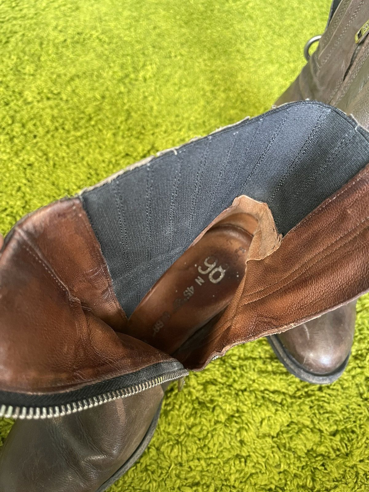 A.S.98 × Cowboy Equipment Airsteps A.S. 98 avant garde western cowboy boots leather Size US 8 / IT 38 - 8 Thumbnail