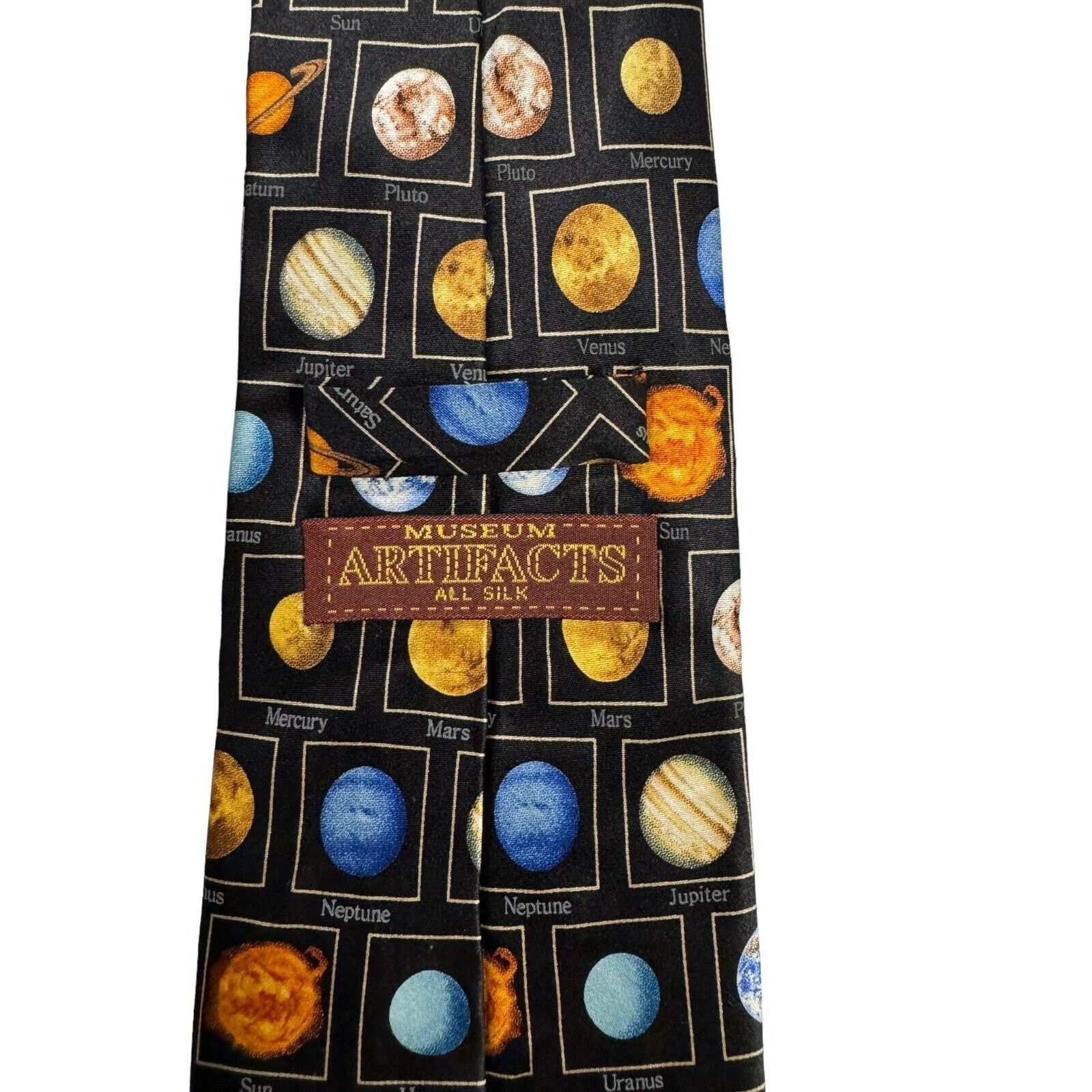 Other Museum Artifacts Planets With Names Necktie Pluto Mercury Size ONE SIZE - 4 Thumbnail
