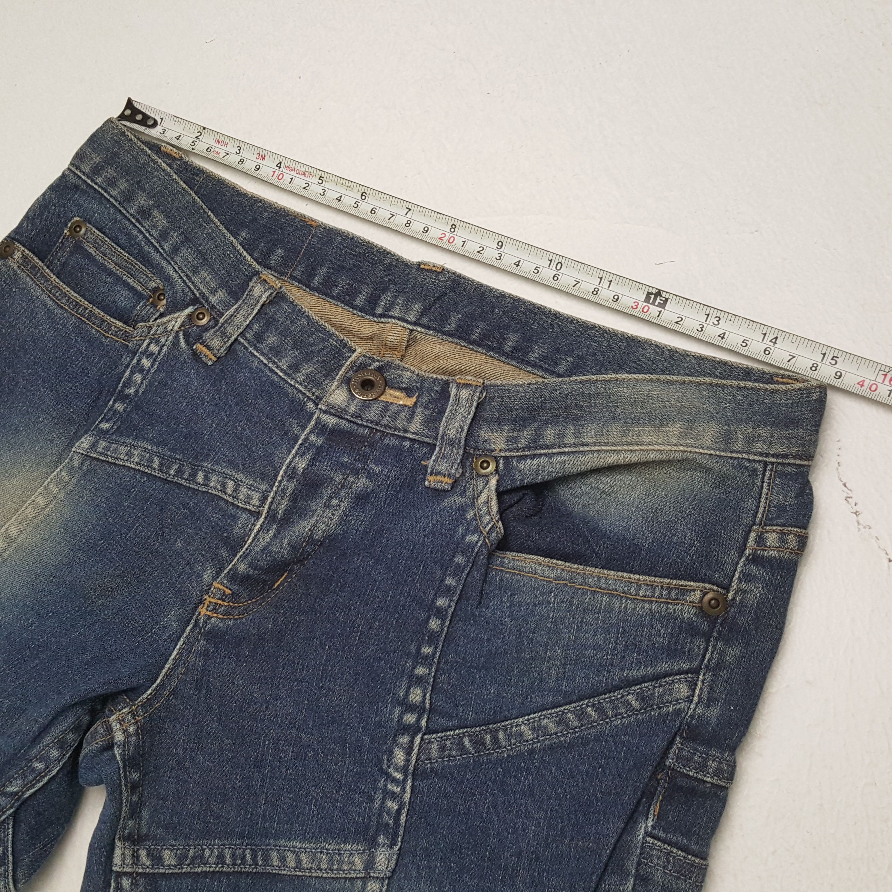 Hysteric Glamour HYSTERIC GLAMOUR Rare Fashion Design Custom Art Jeans Size 30" / US 8 / IT 44 - 7 Thumbnail