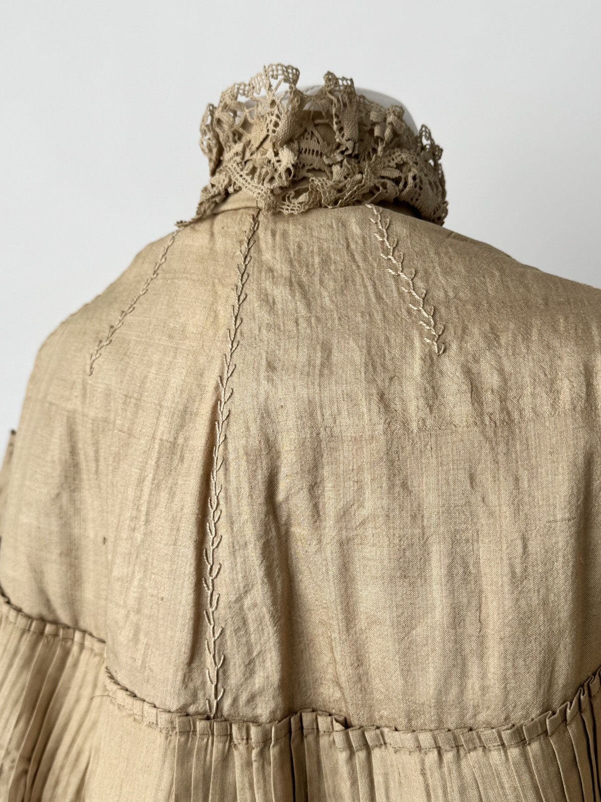 Other 19th Century 1800s Antique Victorian Women’s Capelet Mantle Size M / US 6-8 / IT 42-44 - 11 Thumbnail