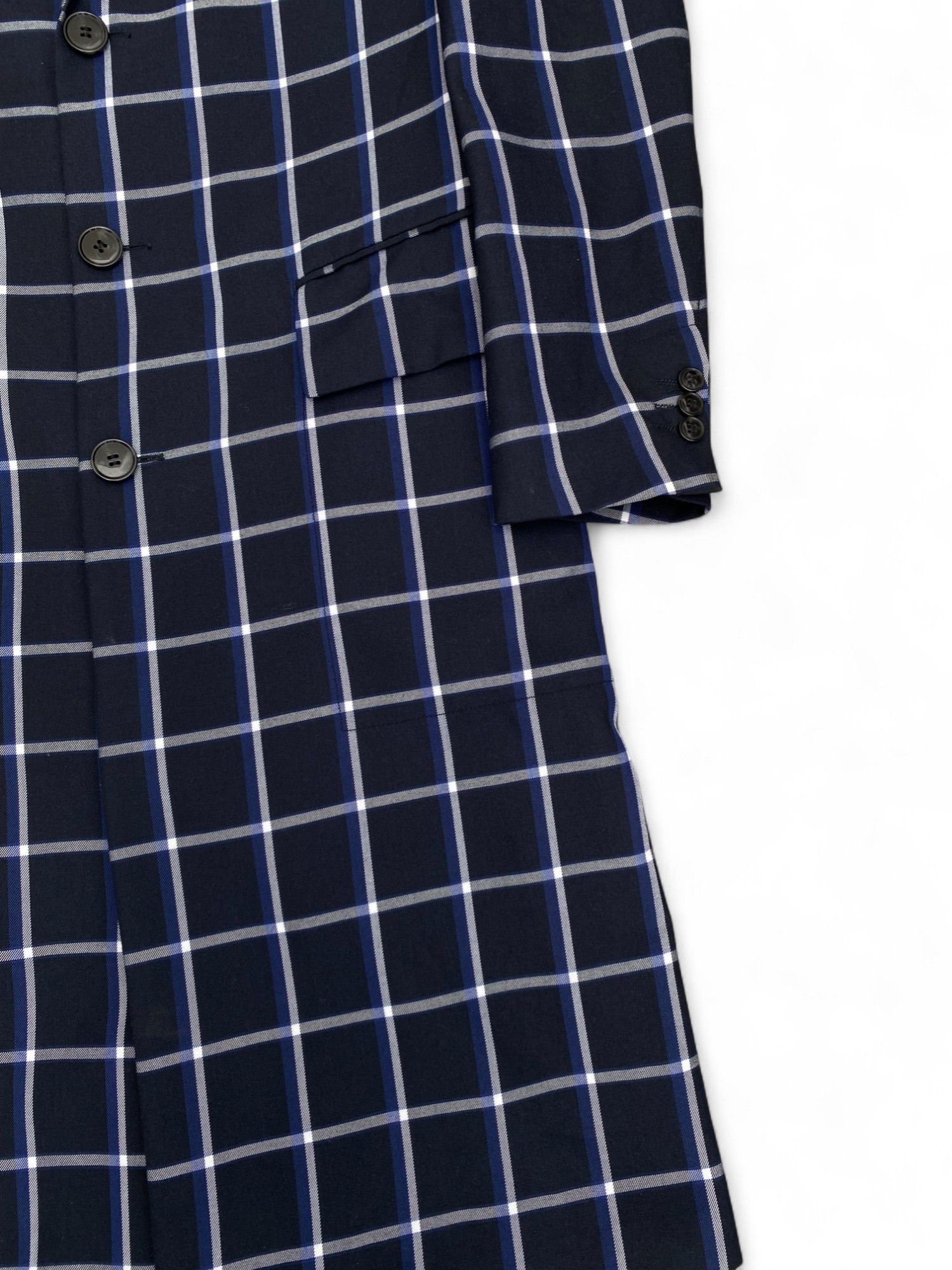 H&M H&M Studio Checkered Coat trench Size US M / EU 48-50 / 2 - 6 Thumbnail