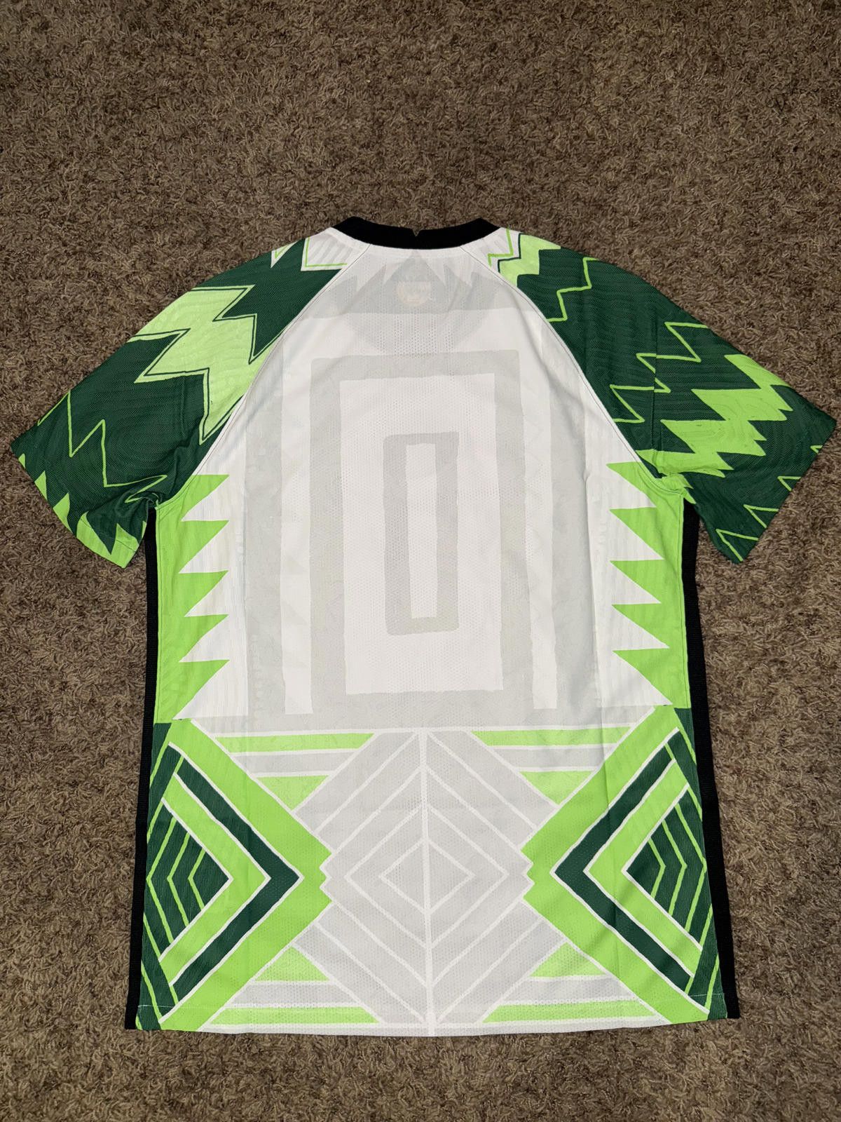 Nike Nike Men’s Nigeria Football Federation Vaporknit Home Jersey Size US L / EU 52-54 / 3 - 3 Thumbnail