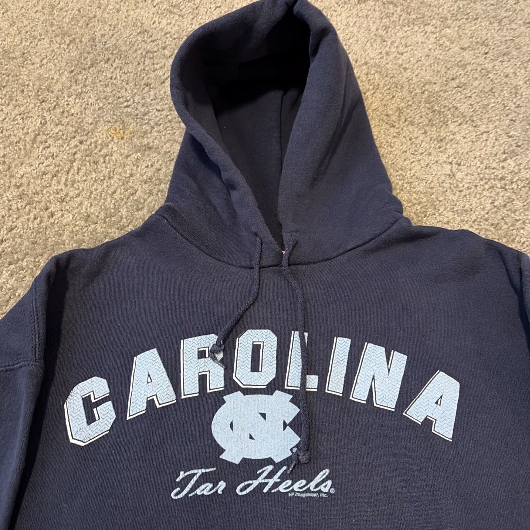 Vintage VINTAGE 90s University Of North Carolina Tar Heels CSA Hoodie XL Men Blue Pullover Size US XL / EU 56 / 4 - 3 Thumbnail