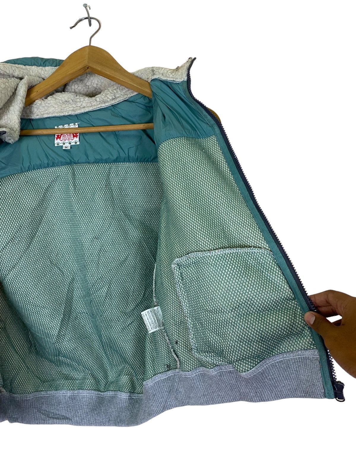 Nanamica Japanese Brand Titicaca Sleeveless Sherpa Hoodie Size US M / EU 48-50 / 2 - 7 Thumbnail