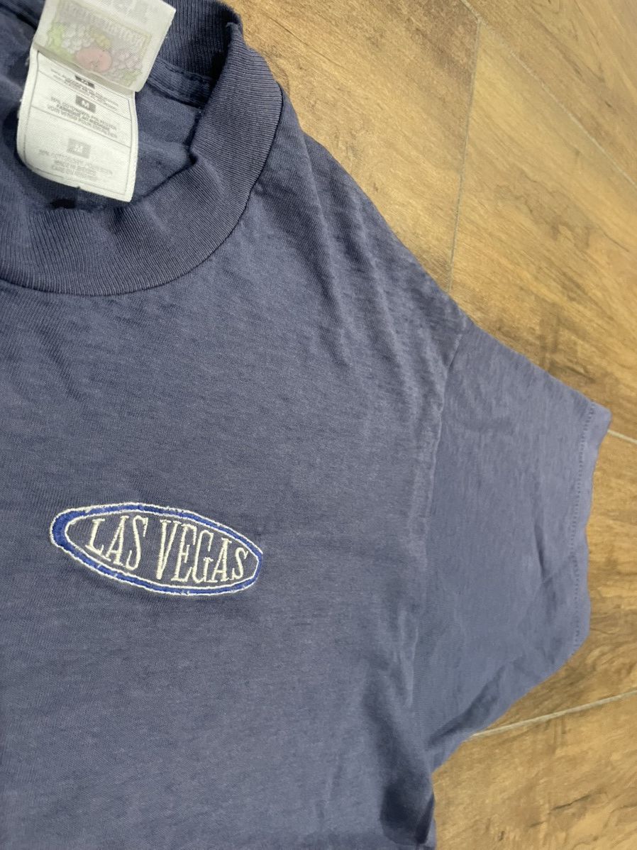 Fruit Of The Loom 90s Single Stitch Las Vegas Tee Size US M / EU 48-50 / 2 - 2 Thumbnail