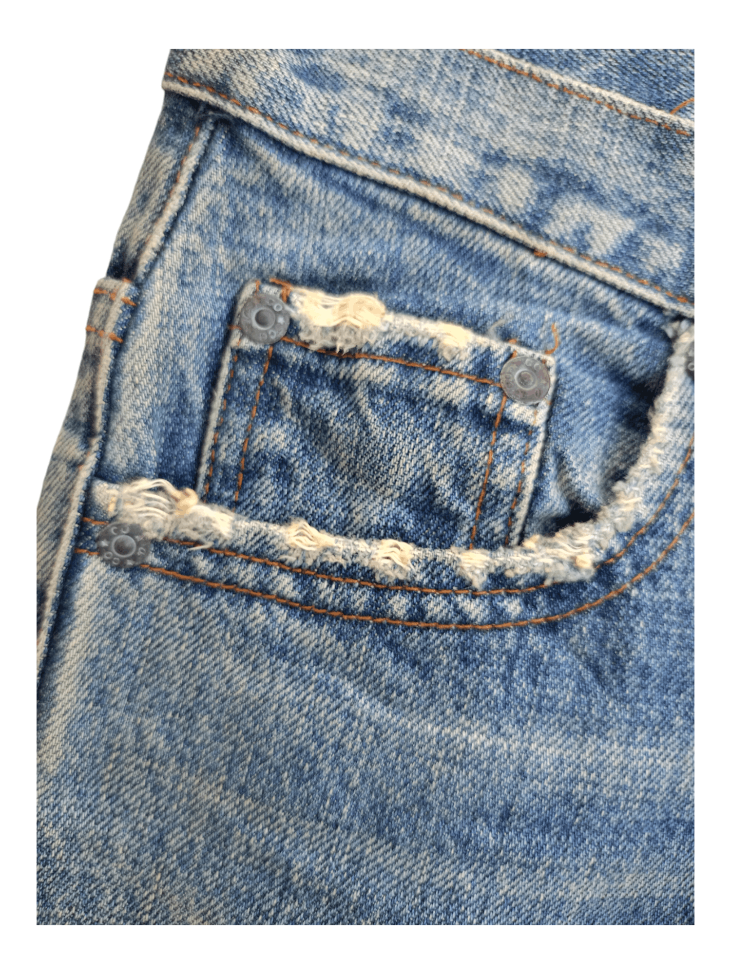 Japanese Brand × Vintage A.CO.CO Japanese Brand Distressed Vintage Streetwear Denim Size 29" - 9 Thumbnail
