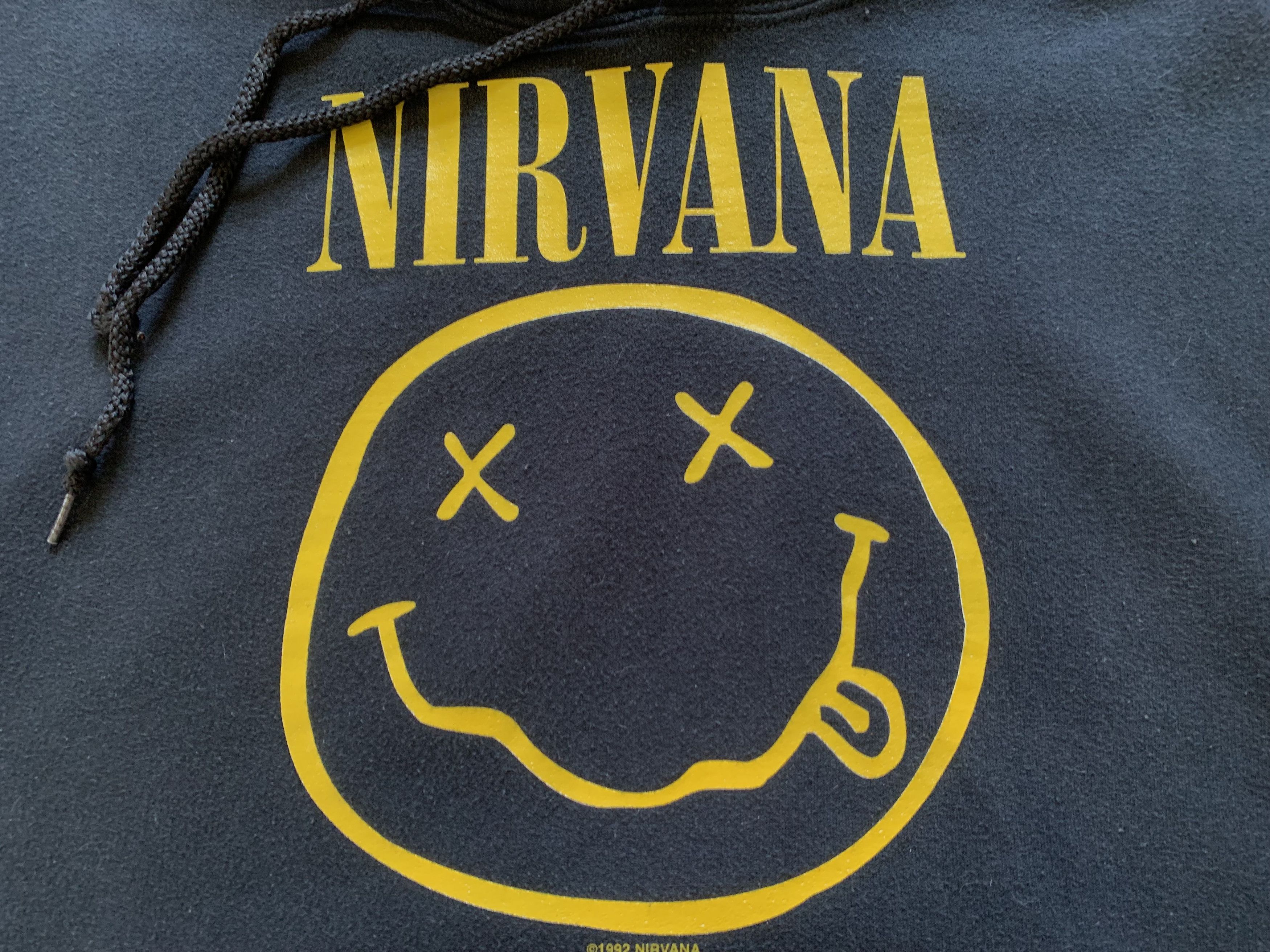 Gildan Nirvana Vintage Big Print Hoodie 19992 Size US S / EU 44-46 / 1 - 5 Thumbnail