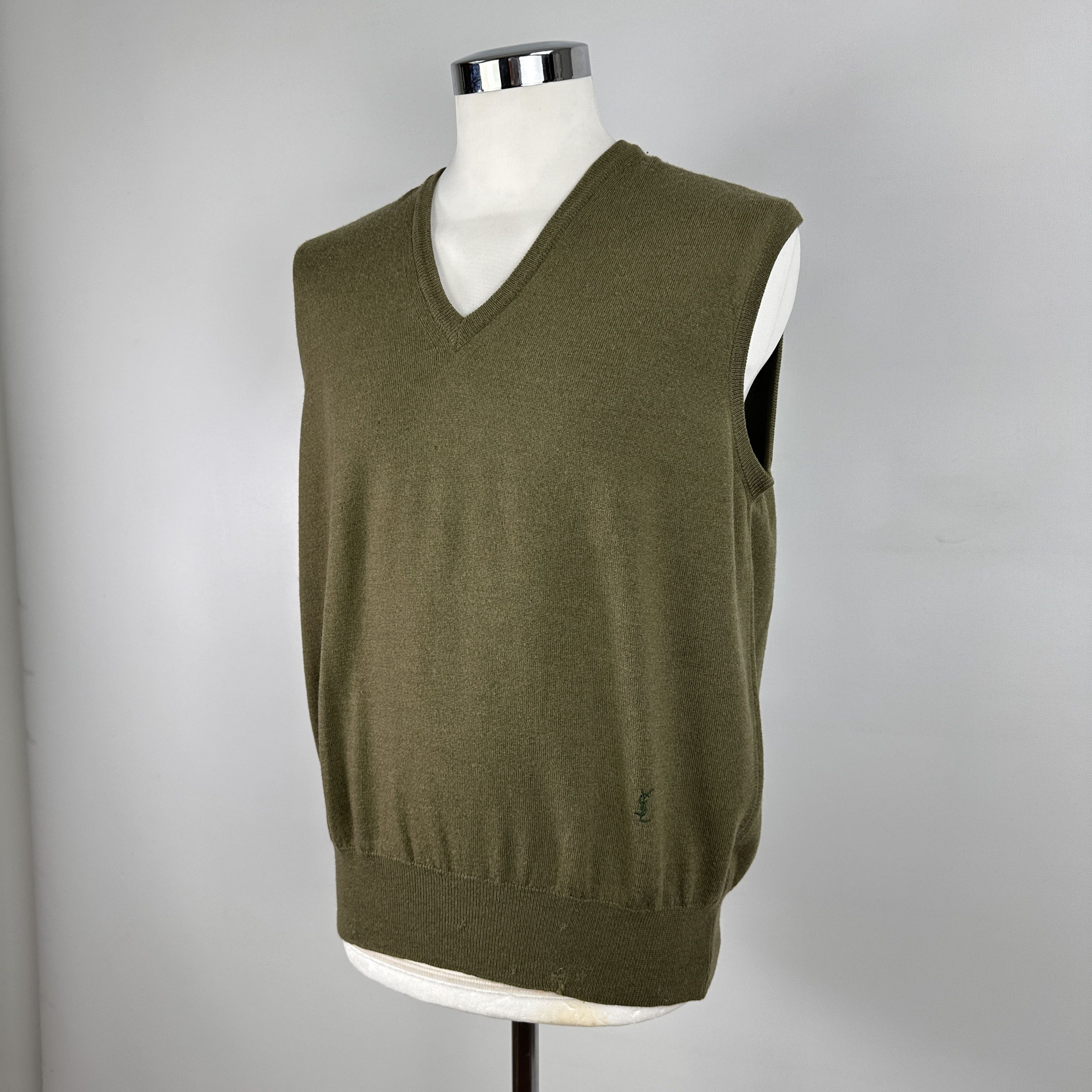 Yves Saint Laurent Gilet Yves Saint Laurent logo fianco – 5 Size US XXL / EU 58 / 5 - 2 Thumbnail