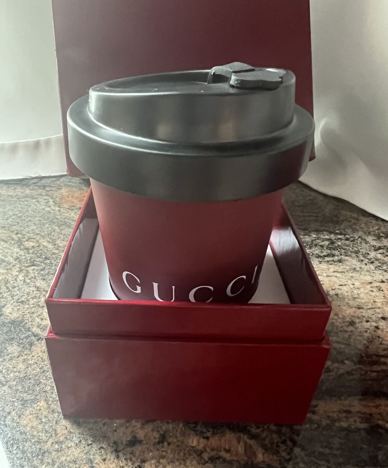 Gucci ☕️ Rare! Gucci Reusable Coffee Cup Size ONE SIZE - 6 Thumbnail
