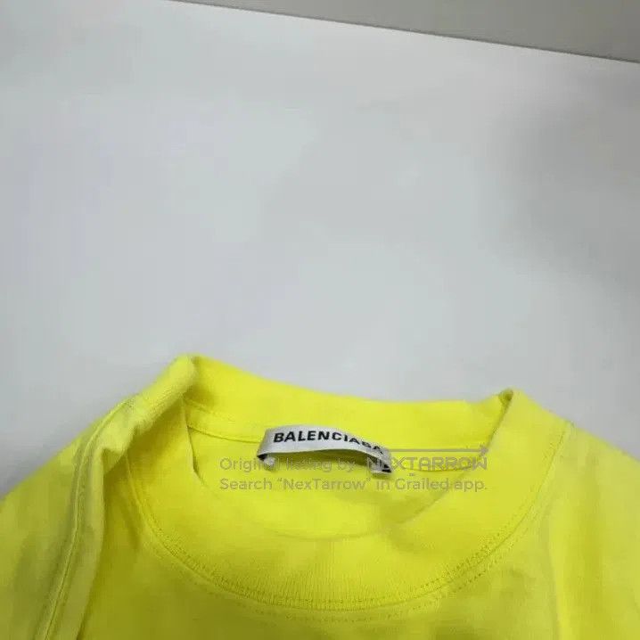 Balenciaga Balenciaga Logo Print Short Sleeve T. Size US S / EU 44-46 / 1 - 1 Thumbnail
