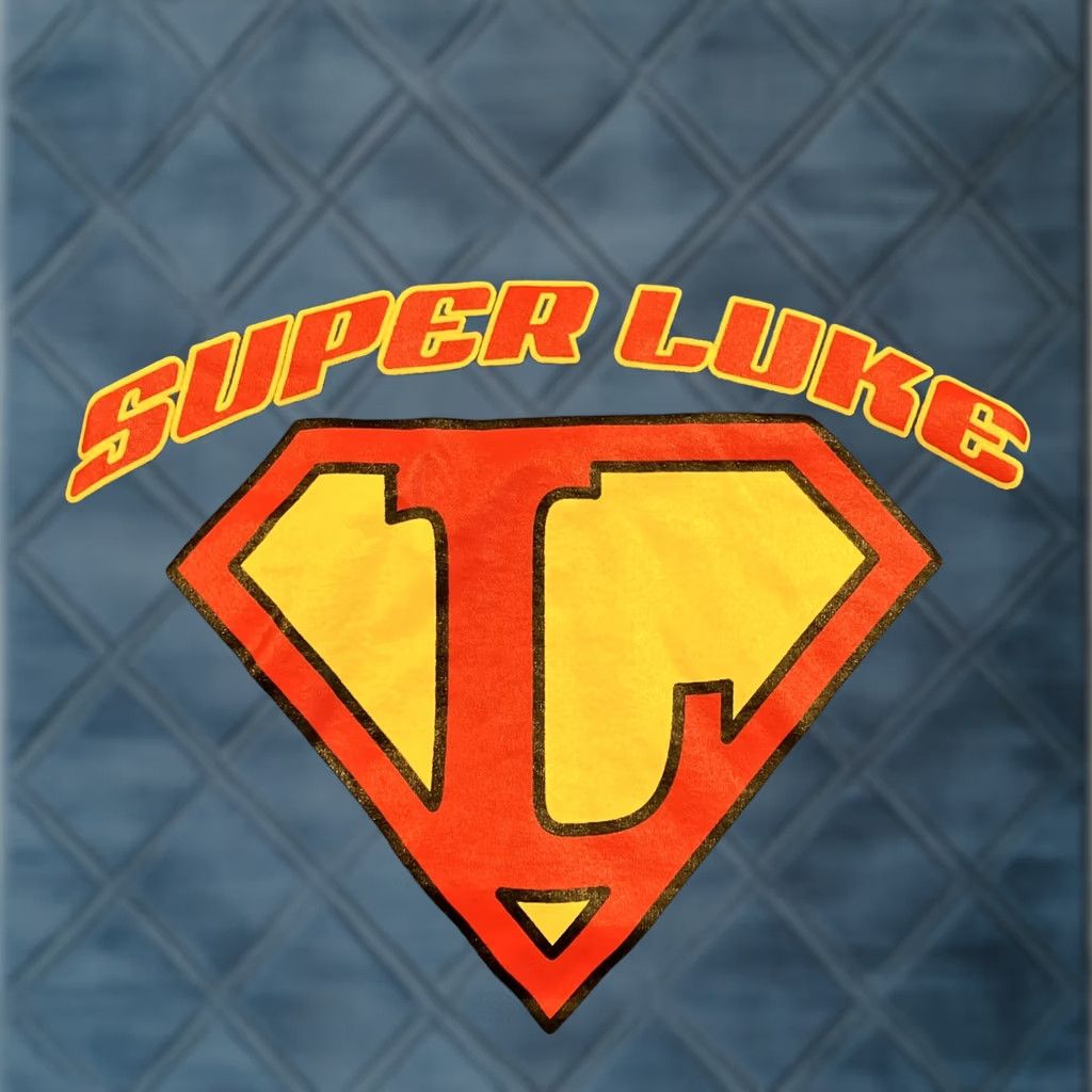 Hanes Hanes T-Shirt Superman Logo - BLUE - Short Sleeve Crew Neck - Men XL - Graphic Print - Knit Cotton Polyester - Regular Fit Size US XL / EU 56 / 4 - 1 Thumbnail