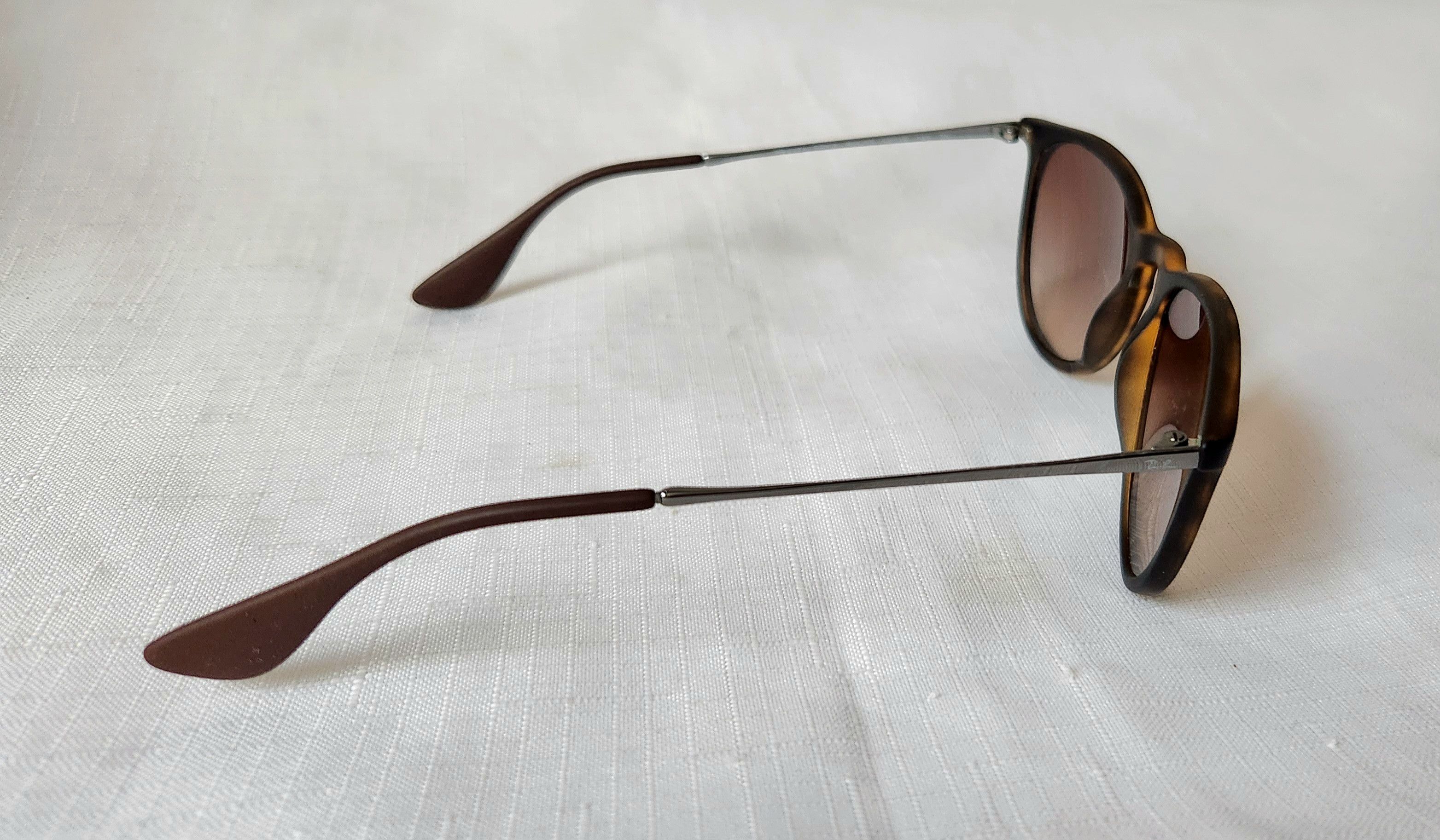 RayBan Ray Ban RB 4171 ERIKA 865/13 Round Brown Sunglasses No Lens Size ONE SIZE - 5 Thumbnail