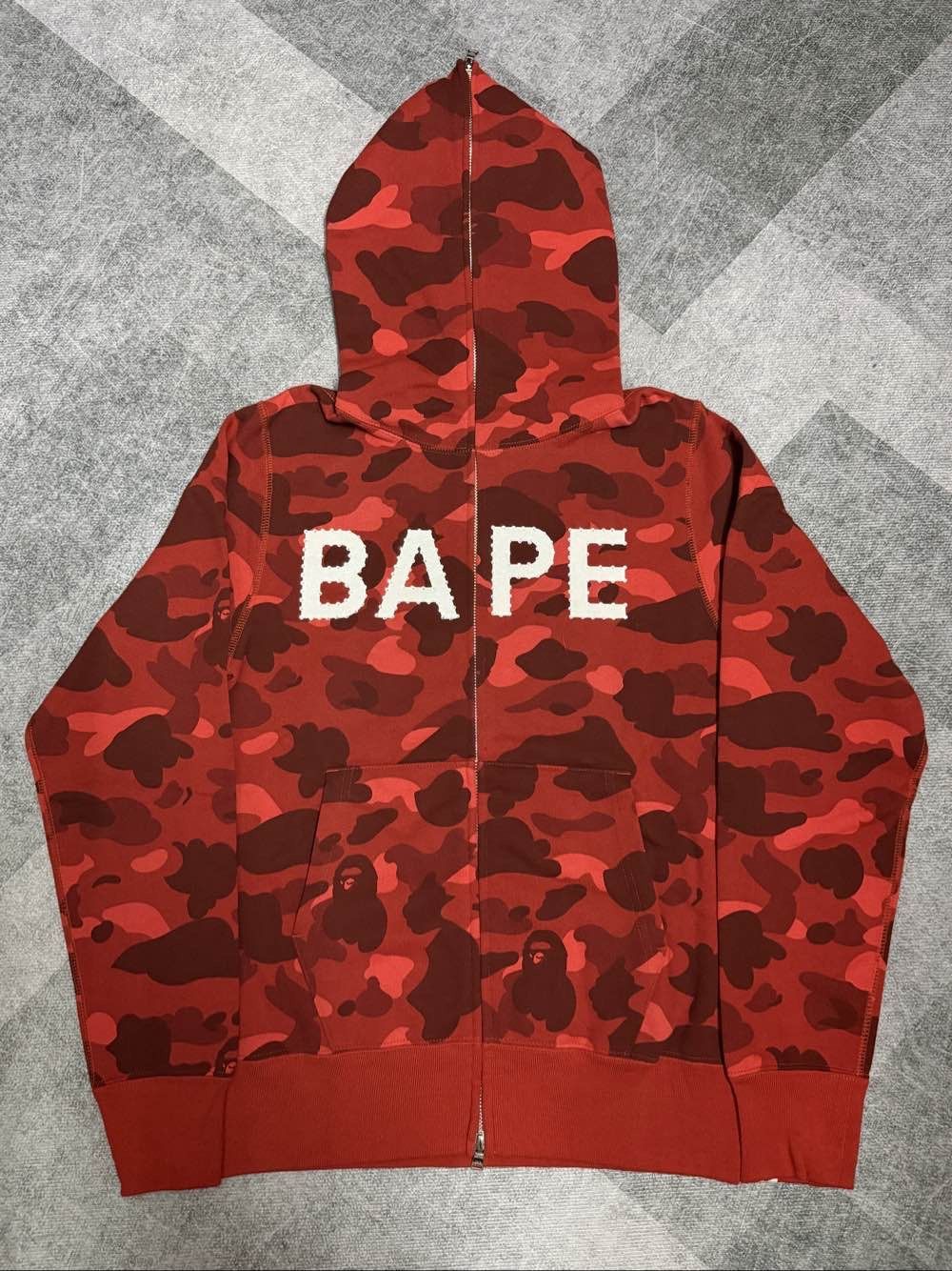 Bape A BATHING APE Color Camo Swarovski Zip Hoodie Size S Size US S / EU 44-46 / 1 - 1 Thumbnail