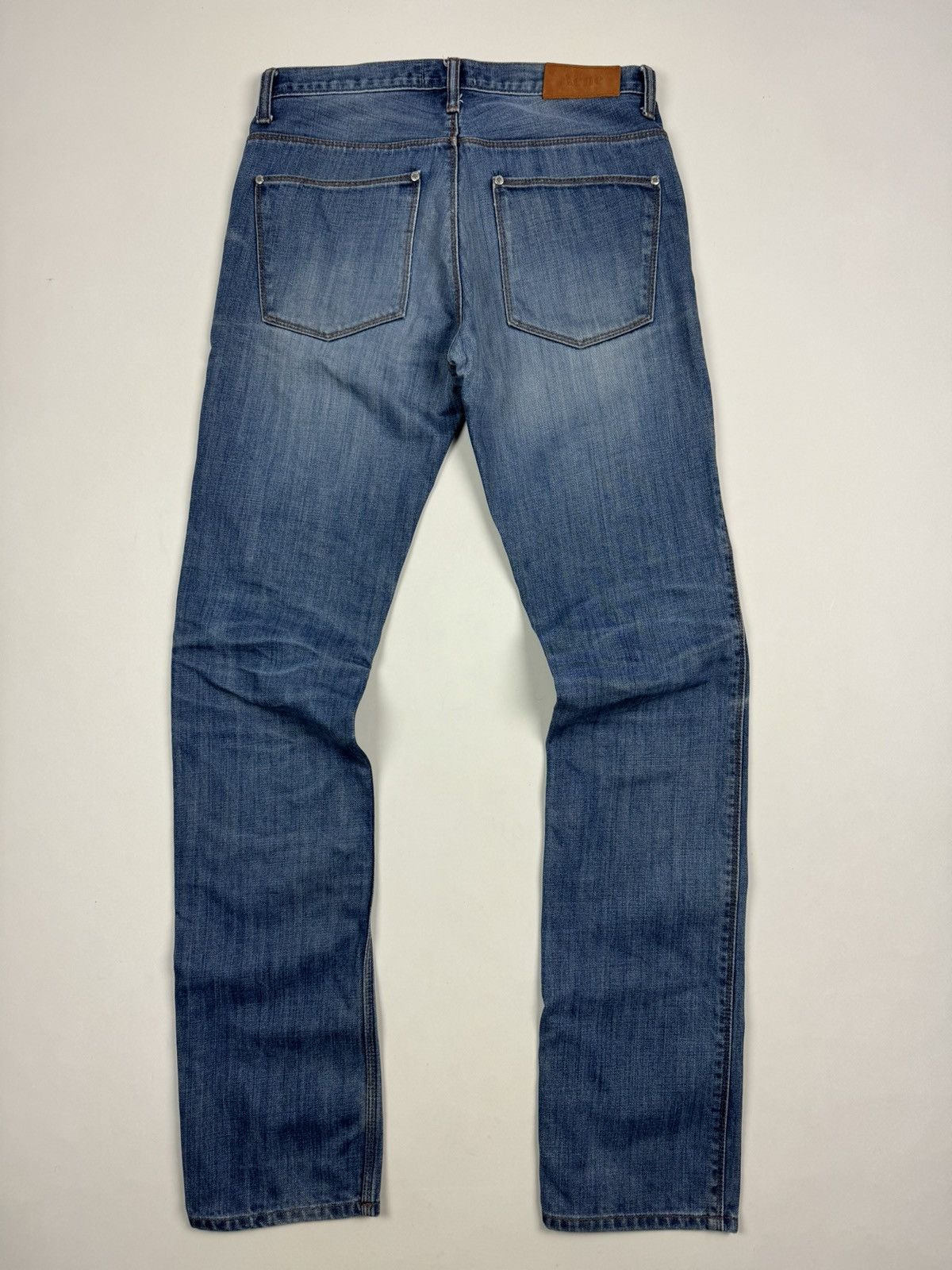 Acne Studios Acne Max Stencil Blue Jeans Size 31x34 Size US 31 - 11 Thumbnail