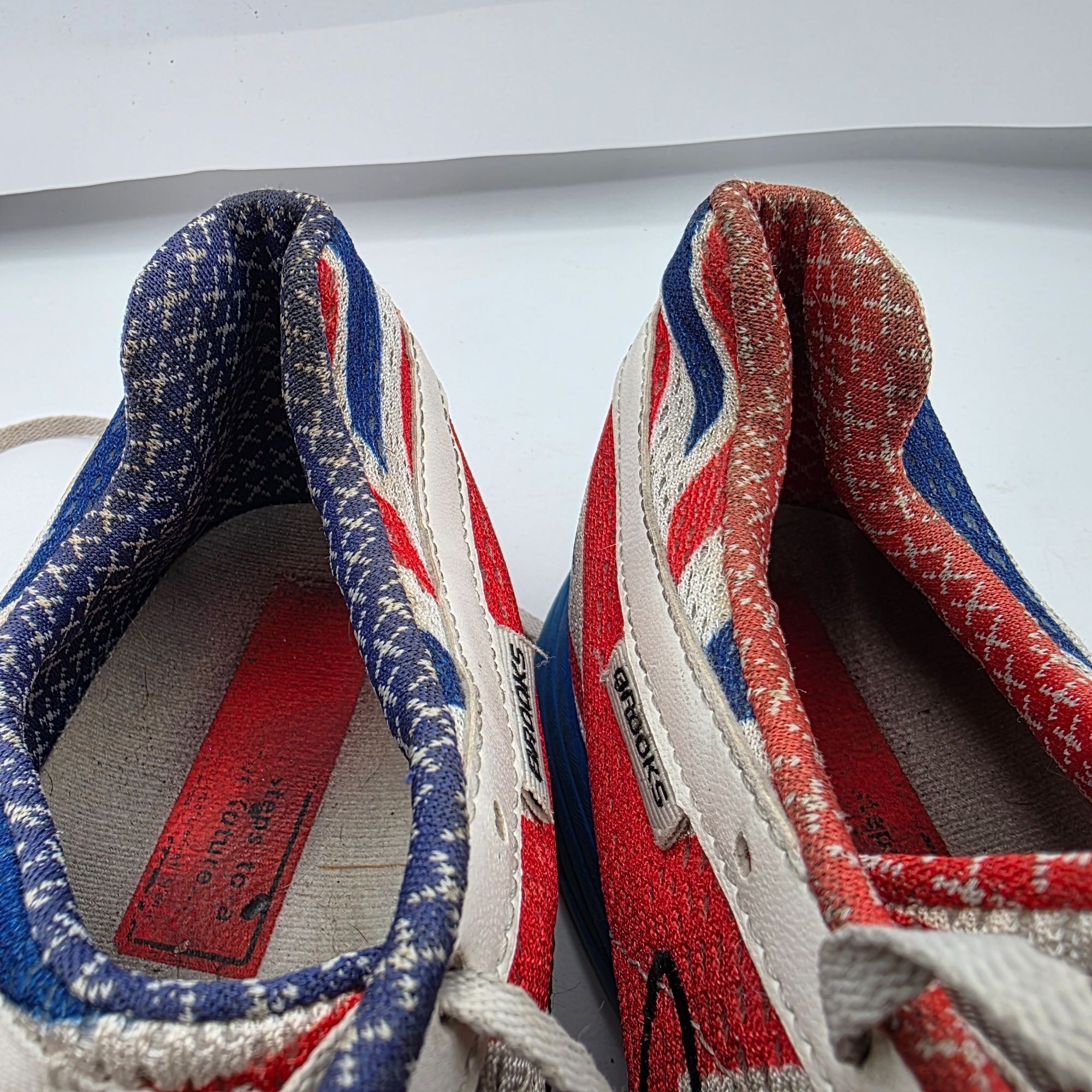 Brooks Brooks Green Silence Union Jack Mens Size 11 Athletic Shoes Size US 11 / EU 44 - 7 Thumbnail