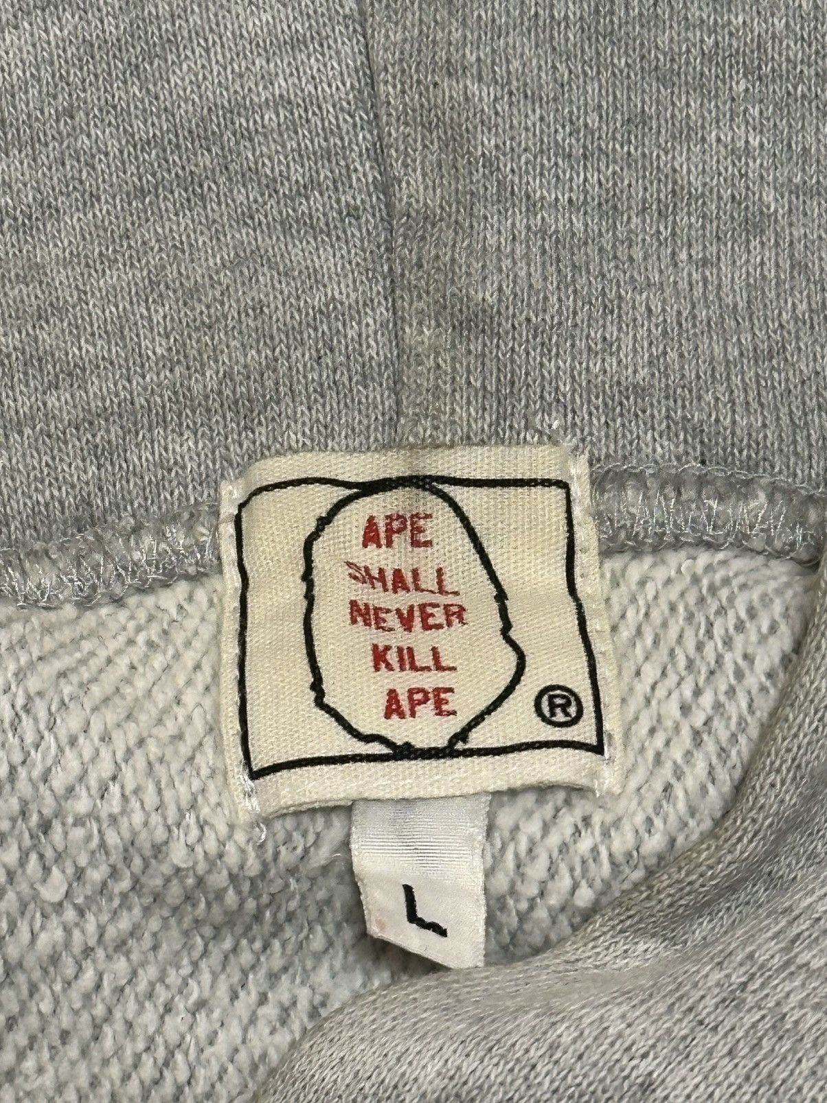 Bape A Bathing Ape Classic College pullover hoodie. Size US L / EU 52-54 / 3 - 10 Thumbnail