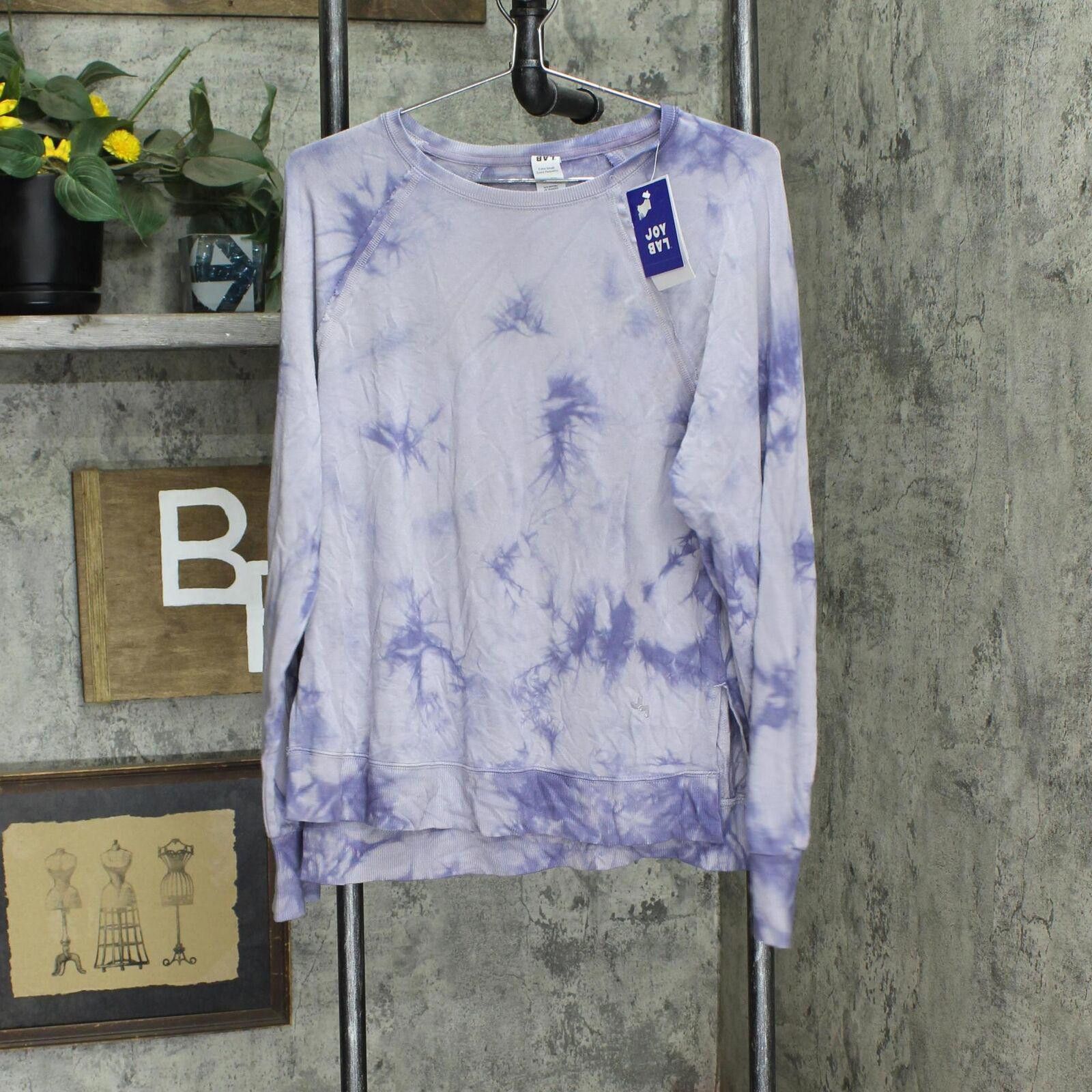 Designer Joylab Soft Lightweight Sweatshirt P7877 Blue Gray XS Size XS / US 0-2 / IT 36-38 - 1 Thumbnail