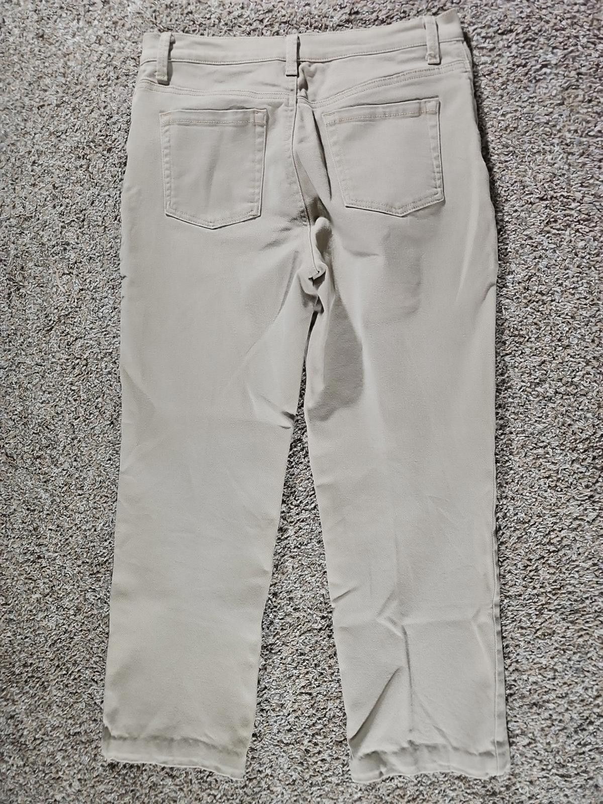 Other Gloria Vanderbilt Amanda Sz 10P Khaki Pants Size 32" / US 10 / IT 46 - 7 Thumbnail