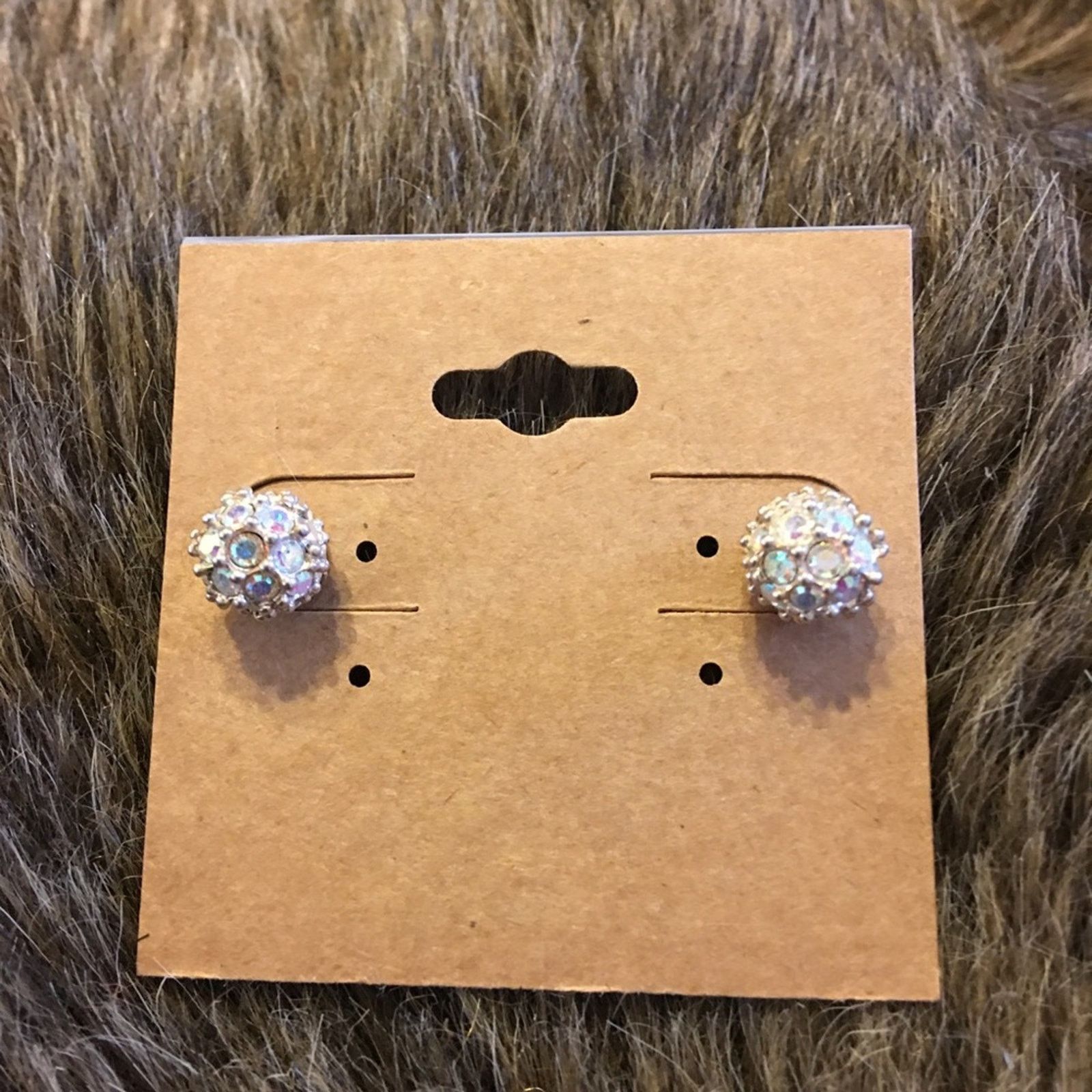 Jewelry Bundle of two pairs disco ball pierced earrings Size ONE SIZE - 3 Thumbnail