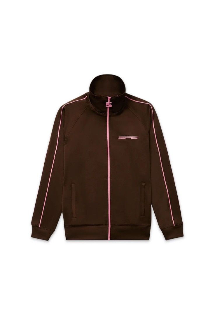 Sp5der SP5DER worldwide G550 TRACK JACKET "BROWN/PINK" Size US M / EU 48-50 / 2 - 1 Thumbnail