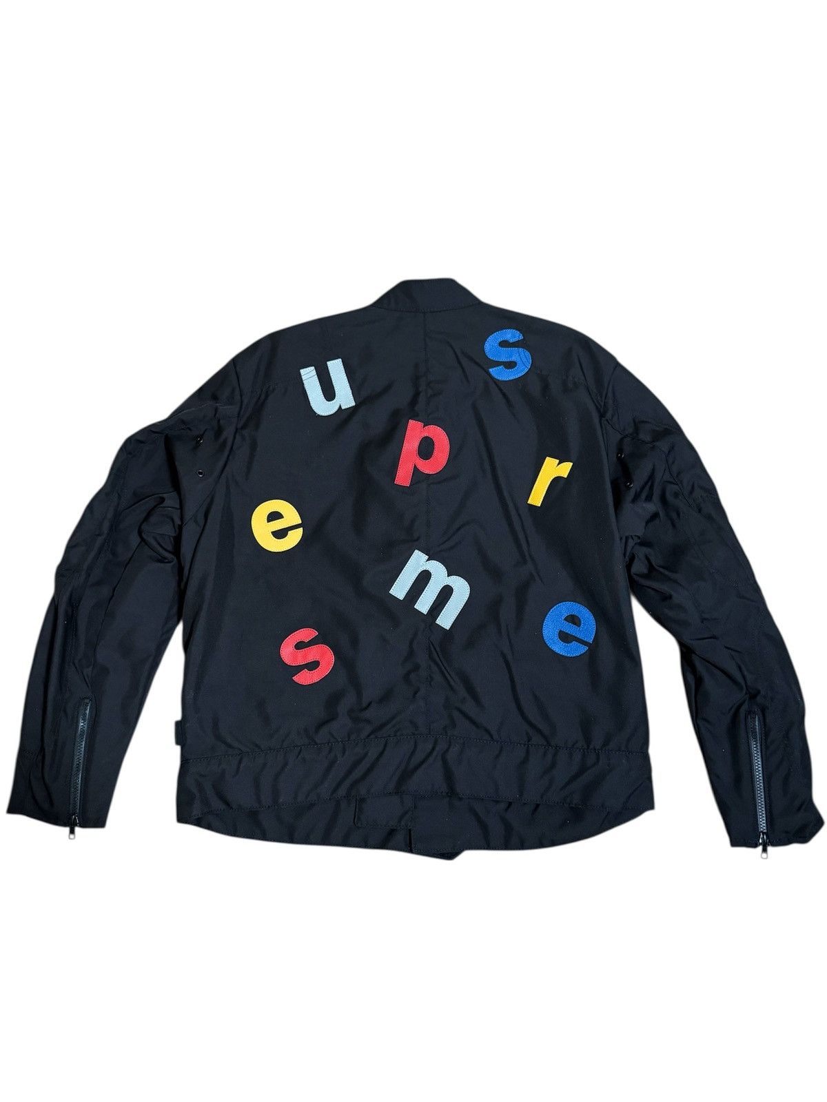 Supreme × Vanson Leathers 🔥Supreme x Vanson Leathers Multi Logo Letters Cordura Jacket Size US L / EU 52-54 / 3 - 11 Thumbnail