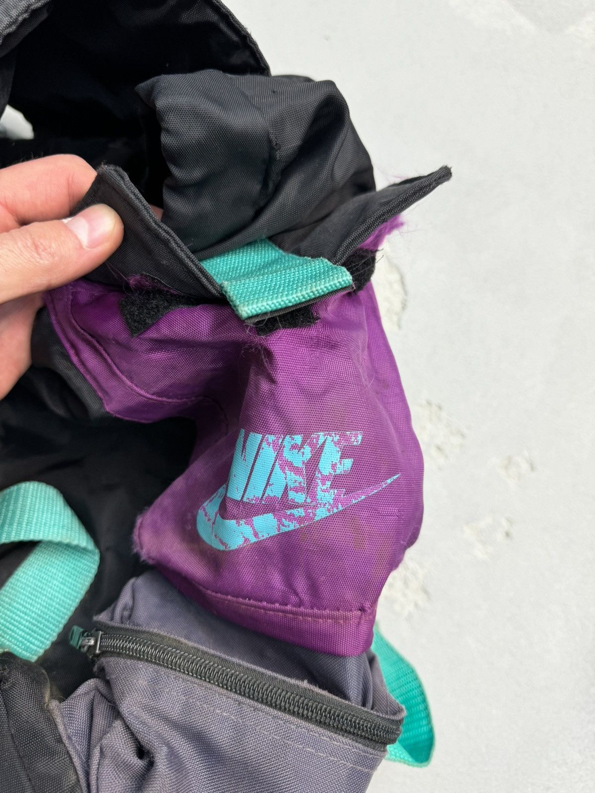 Nike Nike Vintage Late 1980s BackPack Bag Size ONE SIZE - 4 Thumbnail