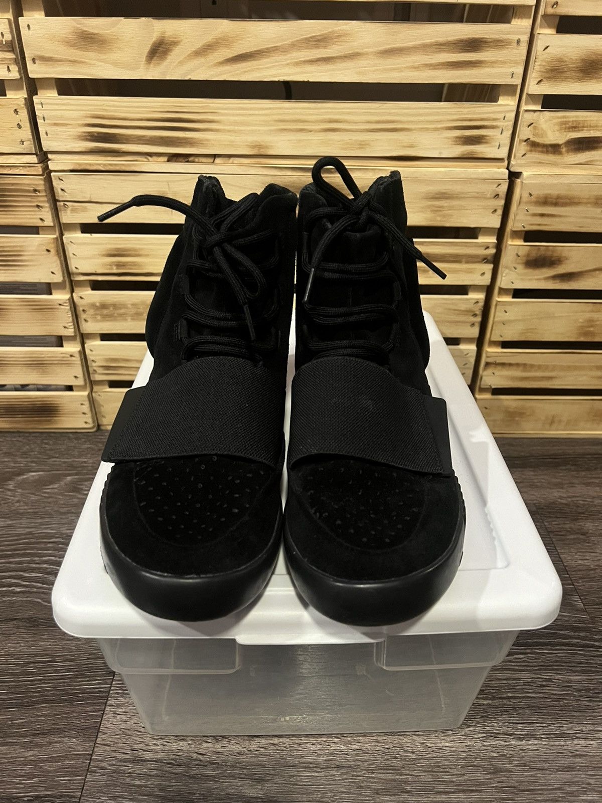 Adidas × Kanye West Adidas Yeezy Boost 750 “Triple Black” Size 10 – ART BB1839 Size US 10 / EU 43 - 3 Thumbnail
