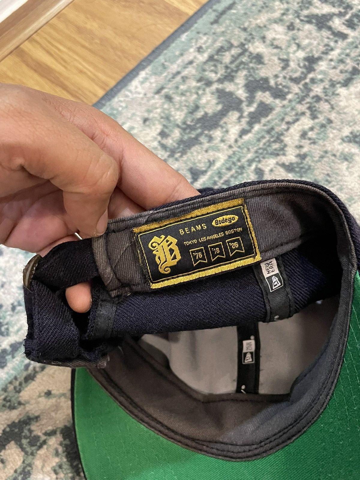 Bodega SS23 Bodega x Beams New Era Logo Hats (OSFA) Size ONE SIZE - 10 Thumbnail