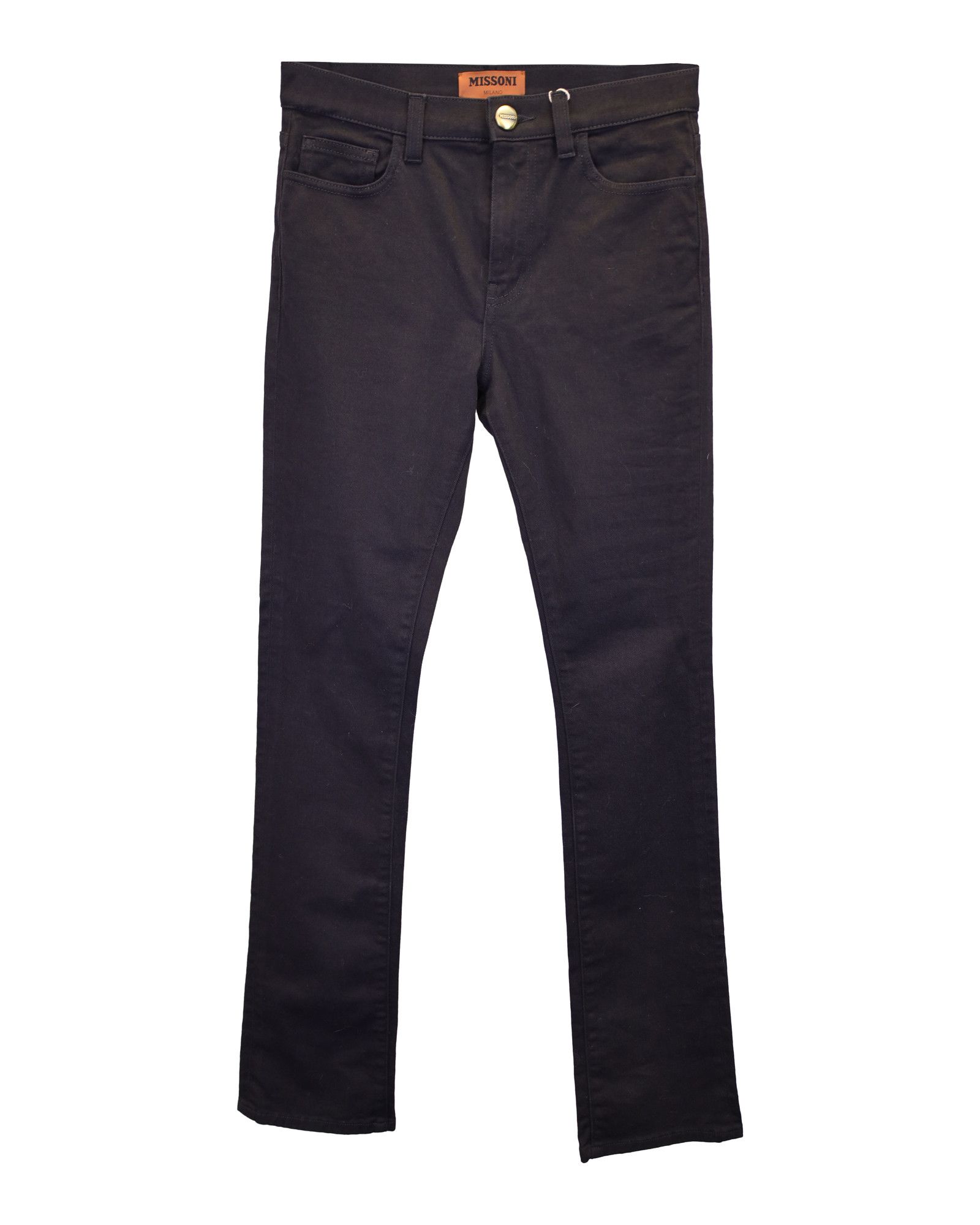Missoni Missoni Jeans in Black Cotton Size 26" / US 2 / IT 38 - 1 Thumbnail