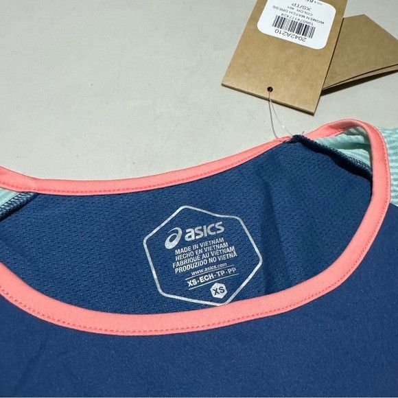 Asics NWT ASICS WOMEN MATCH DRESS NAVY BLUE SZ EXTRA SMALL XS Size 24" / US 00 / IT 34 - 3 Thumbnail