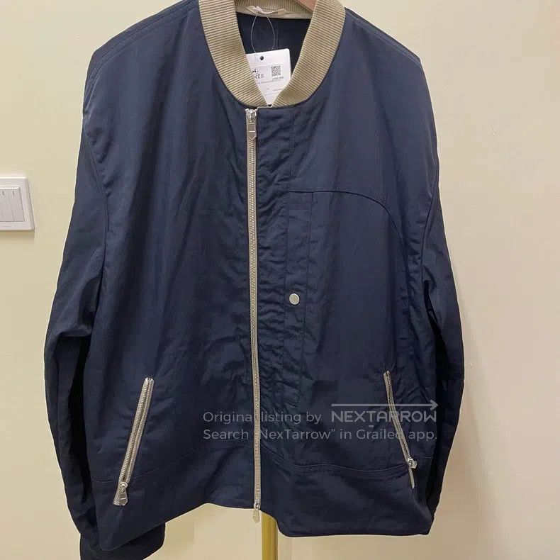 Hermes Hermes Jacket Coat - Deep Blue Size US L / EU 52-54 / 3 - 1 Thumbnail