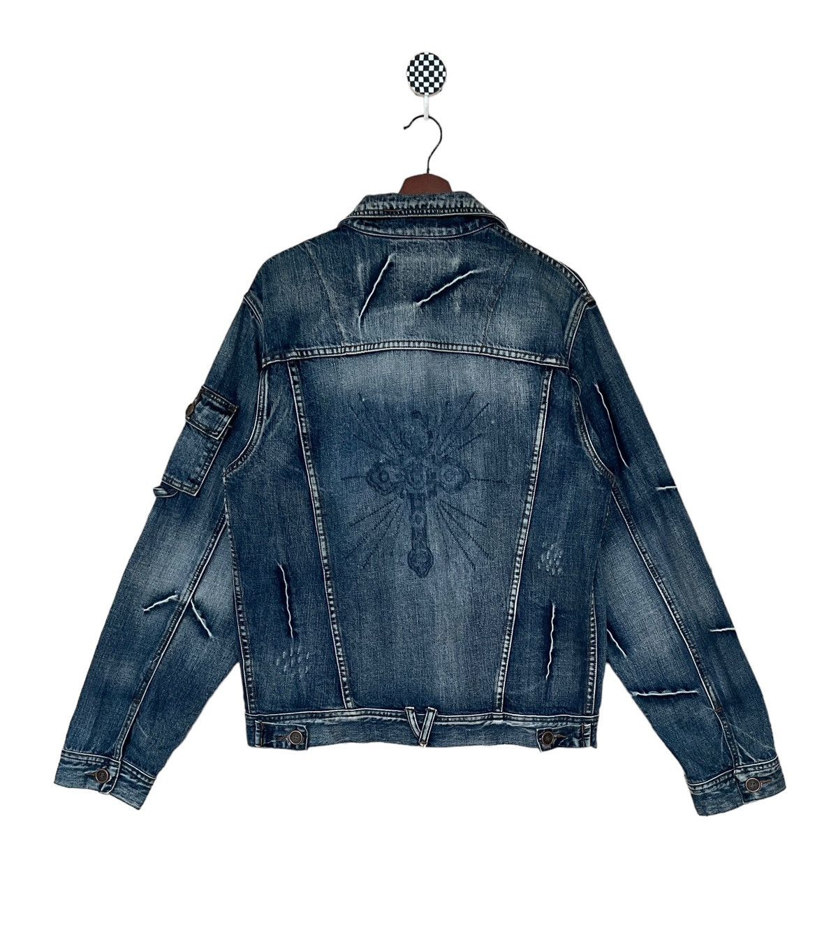 Vintage Vintage Brand Strong Boy Denim Jacket 1990s Size US M / EU 48-50 / 2 - 2 Thumbnail