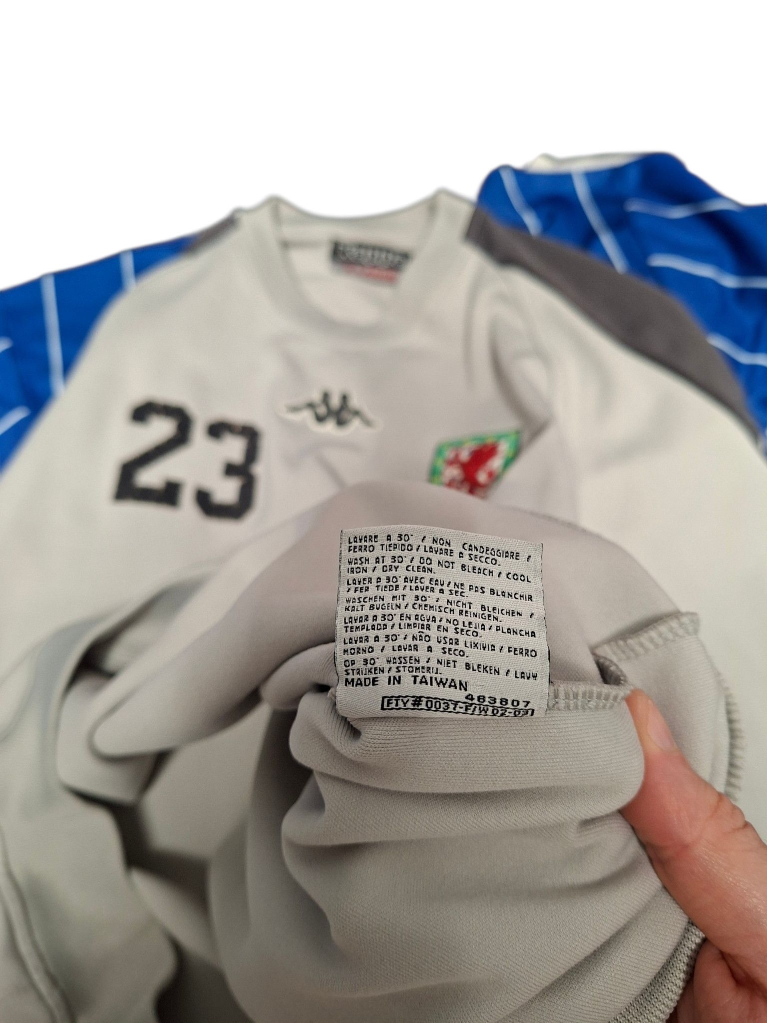 Kappa WALES KAPPA VINTAGE SOCCER TRAINING SWEATSHIRT Size US XL / EU 56 / 4 - 5 Thumbnail