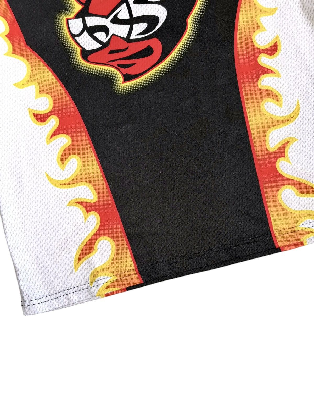JNCO 🔥Vintage IXS Moto Biker Flame Fire Racing y2k jersey tee Size US M / EU 48-50 / 2 - 4 Thumbnail