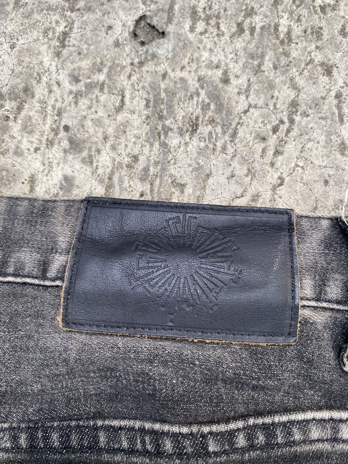 If Six Was Nine × Le Grande Bleu (L.G.B.) × Tornado Mart Tornado mart acid wash black denim pants Size US 32 / EU 48 - 4 Thumbnail