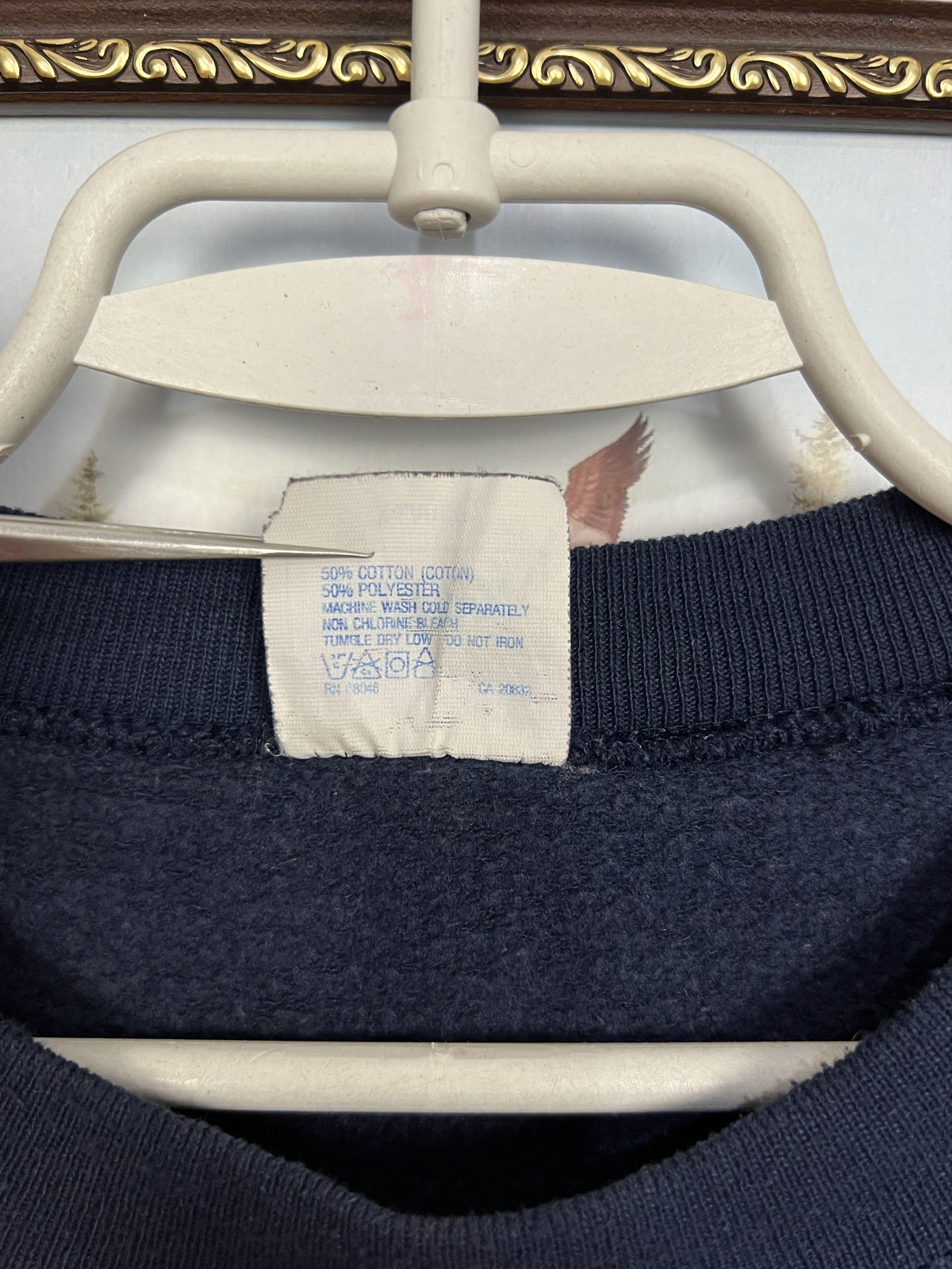 Tultex Vintage New York Giants NFL Sweatshirt Over Print Crewneck Size US XL / EU 56 / 4 - 6 Thumbnail