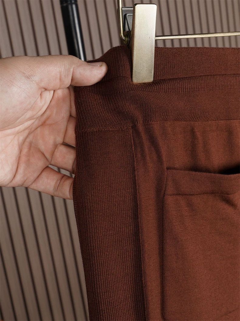 Loro Piana LORO PIANA Ceiling fabric GOK12 micron knitted sportswear Size US 36 / EU 52 - 4 Thumbnail