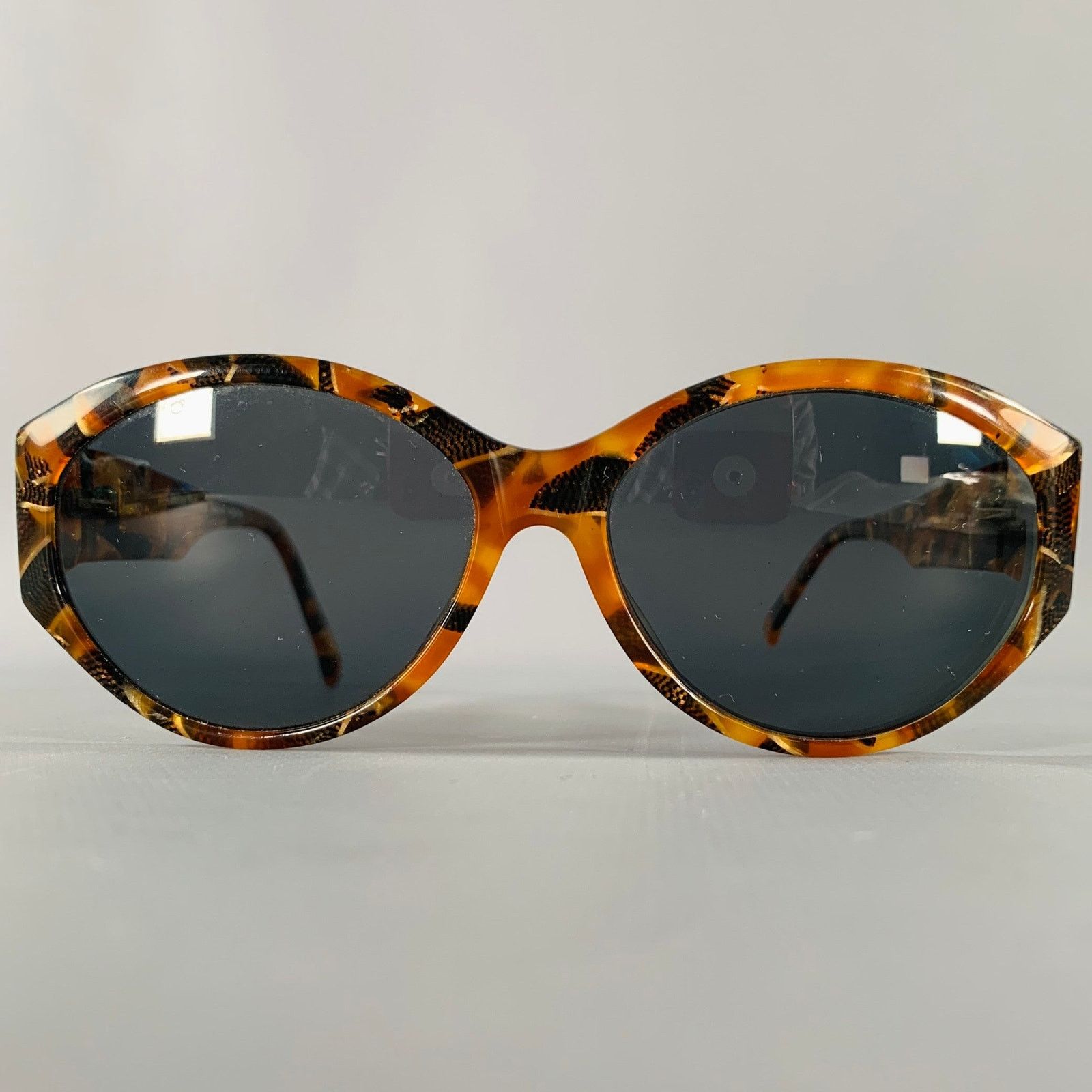 Carolina Herrera CAROLINA HERRERA Brown Beige Tortoiseshell Acetate Frames Size ONE SIZE - 1 Thumbnail