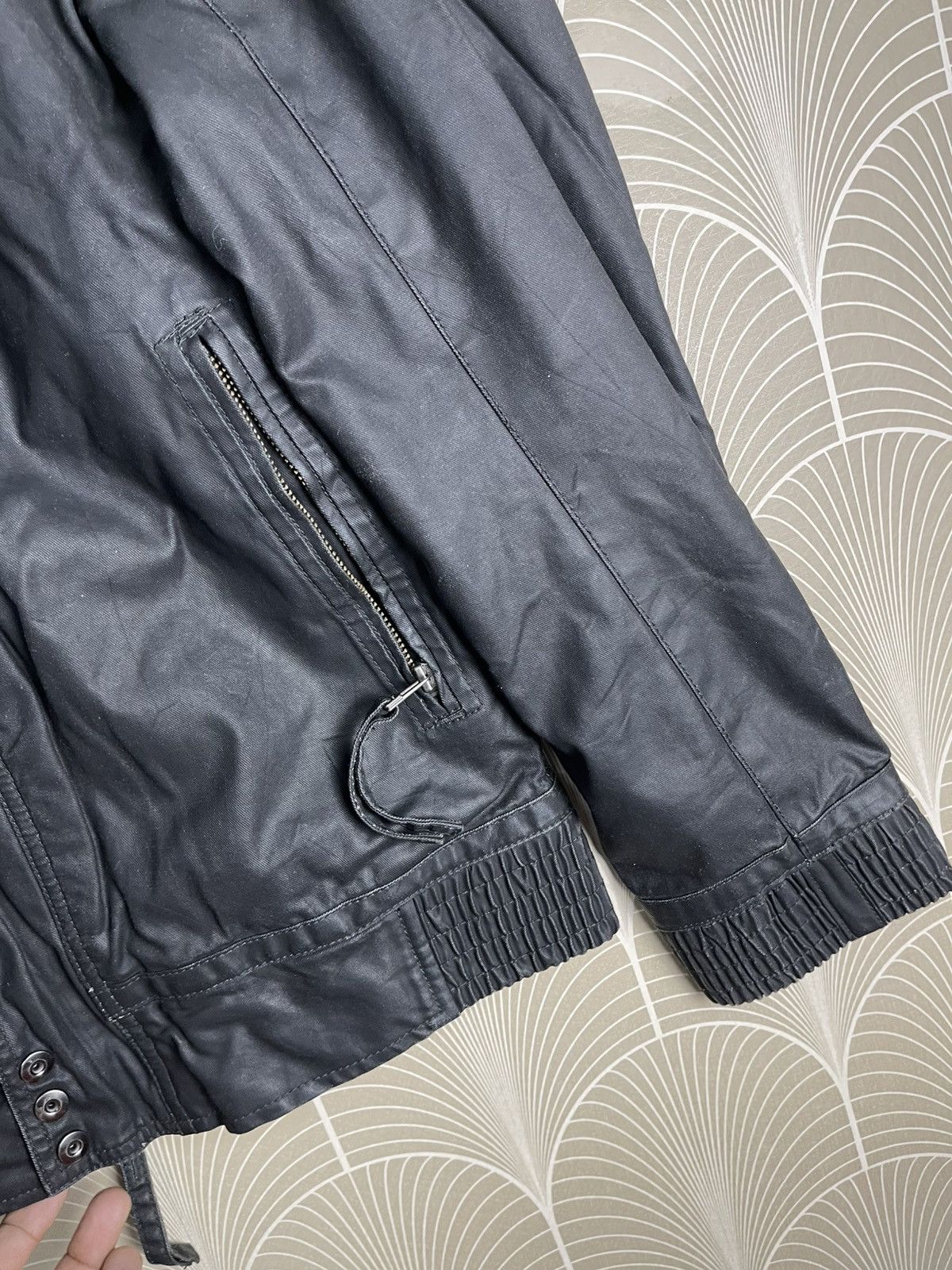 Japanese Brand × Nicole Club × Vintage 2000s NICOLE CLUB FOR MEN COATING BIKER JACKET Size US M / EU 48-50 / 2 - 9 Thumbnail