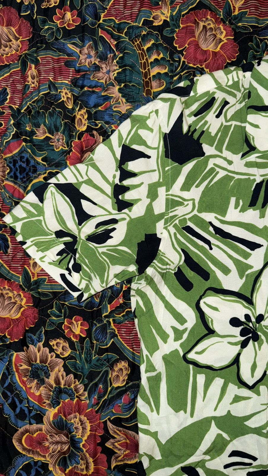Palm Angels Palm Angels Macro Hibiscus Floral Print Short-Sleeved Shirt Size US M / EU 48-50 / 2 - 4 Thumbnail