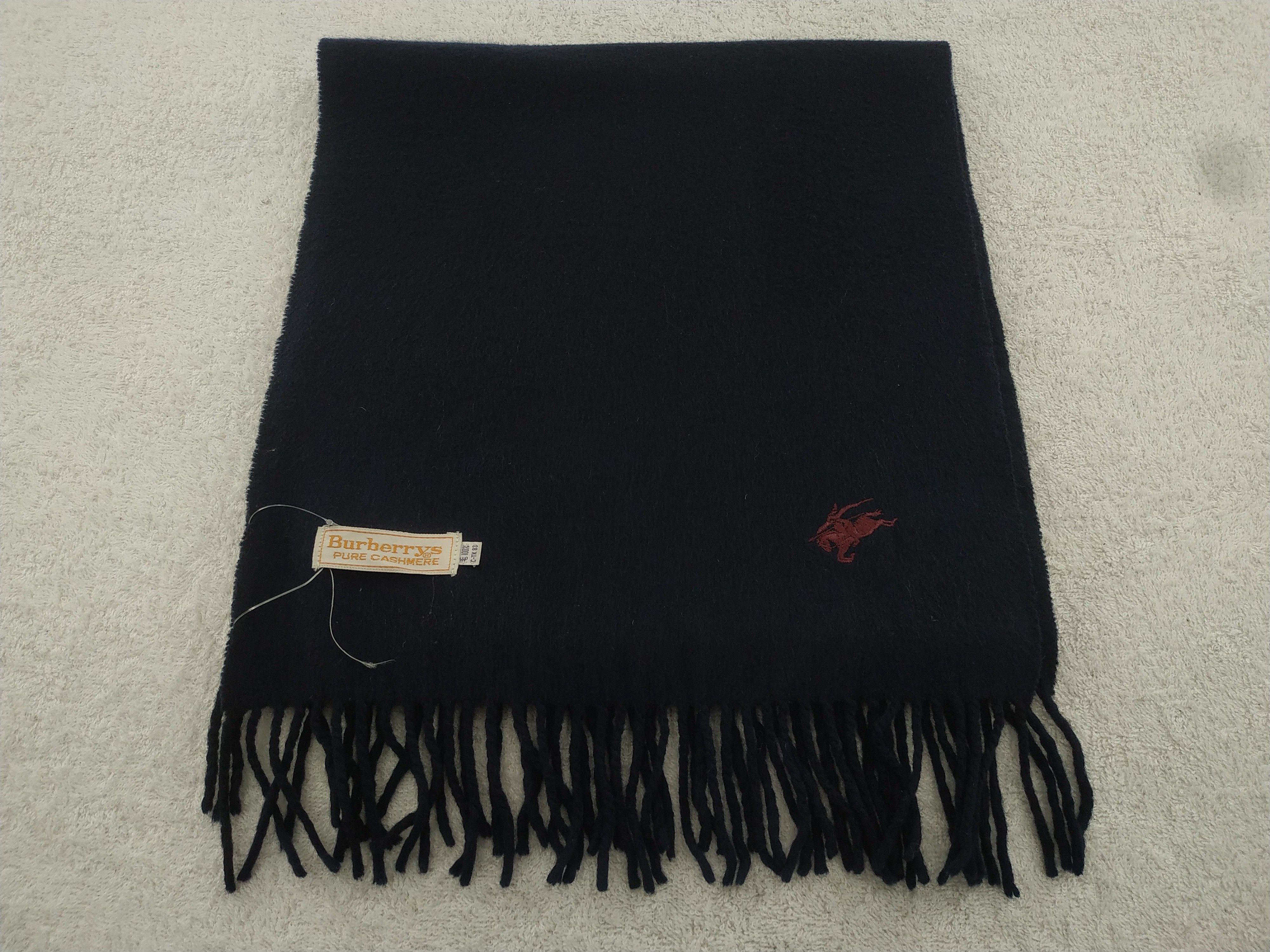 Burberry × Vintage Burberry Scarf / Muffler / Neckwear - WW447 Size ONE SIZE - 2 Thumbnail