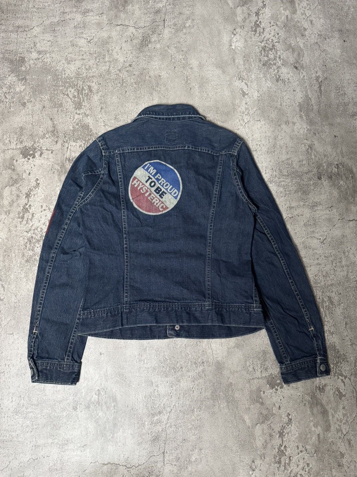 Hysteric Glamour HYSTERIC GLAMOUR I’M PROUD TO BE HYSTERIC JACKET JEANS WOMEN Size S / US 4 / IT 40 - 6 Thumbnail