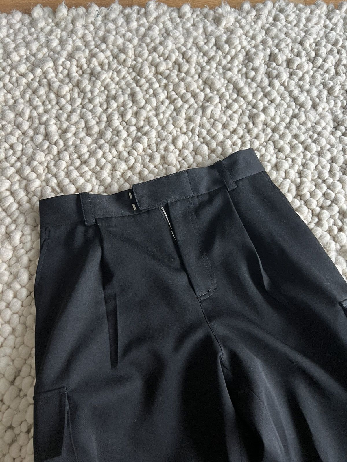 Bottega Veneta 1485USD Compact Wool Cargo Pants Size US 32 / EU 48 - 7 Thumbnail