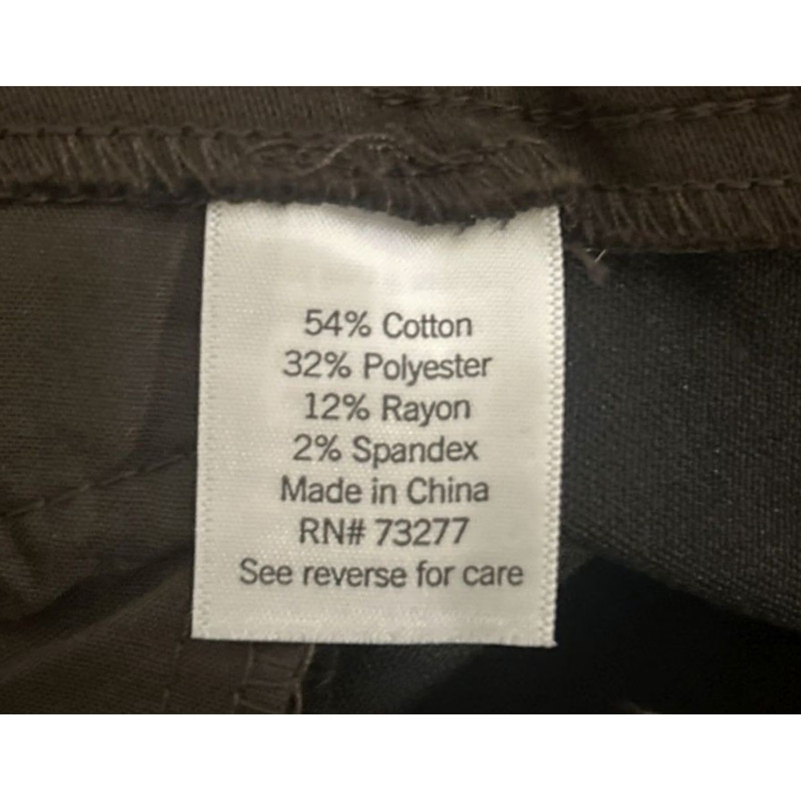 Croft & Barrow Croft & Barrow Pants Womens 16W R Brown Stretch Pull On Elastic Waist Pockets NWT Size 38" / US 16 / IT 52 - 5 Thumbnail